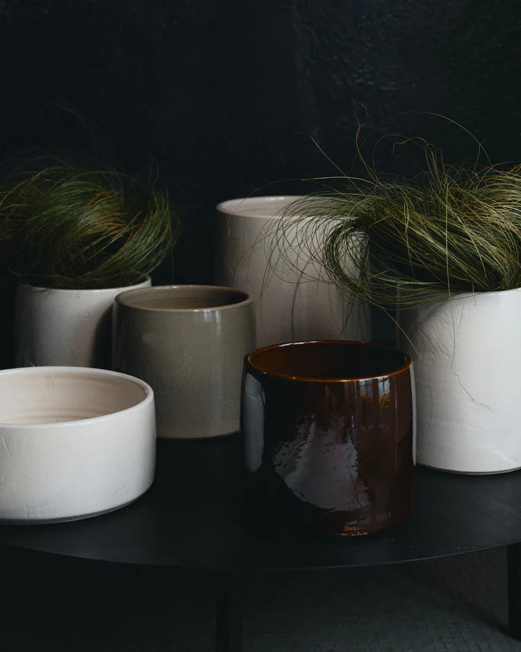 Bol à fleurs 02 Vaso Blanc