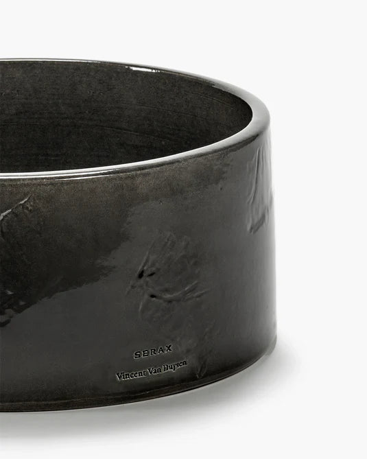 Flower bowl 03 Vaso Anthracite