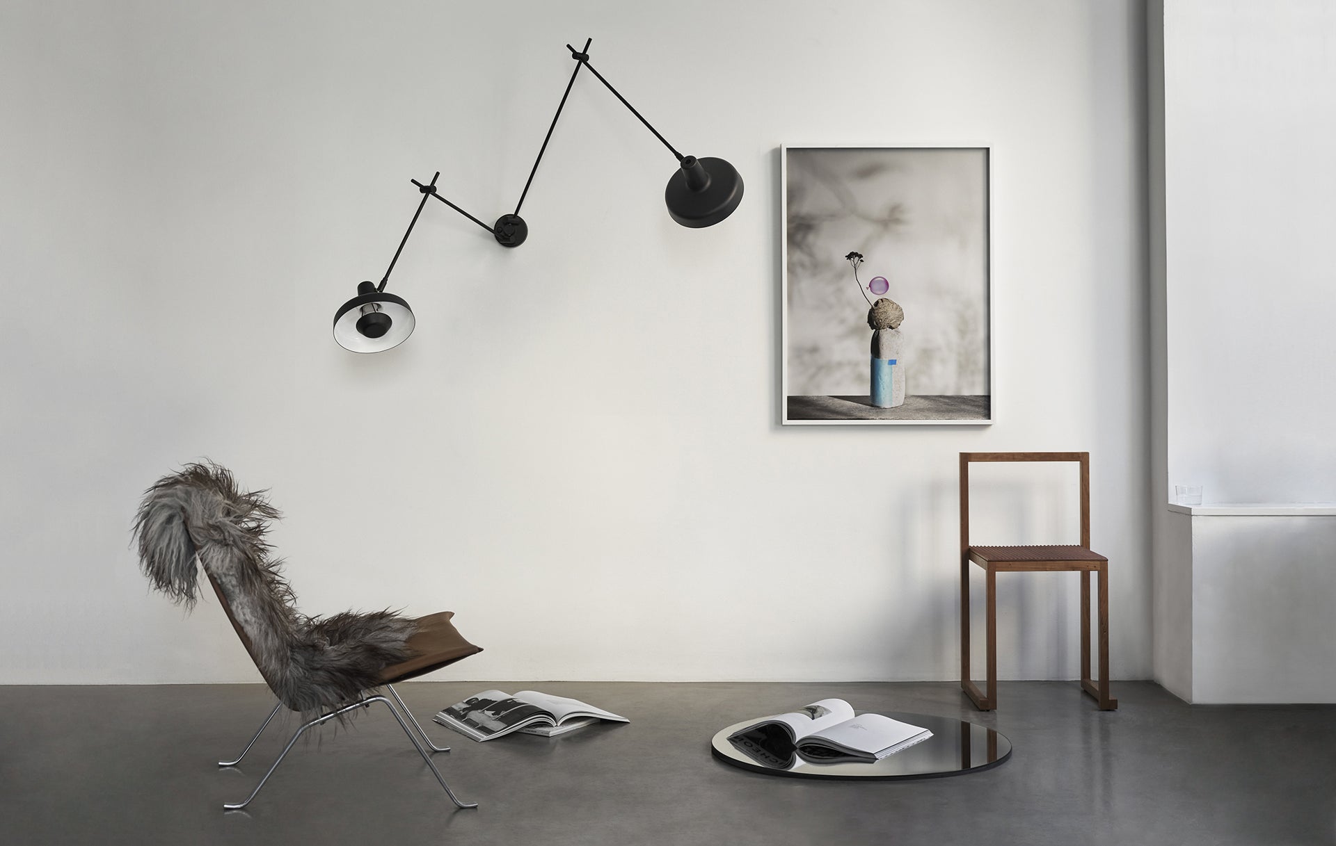 Arigato Double Long Court Zwarte Muur