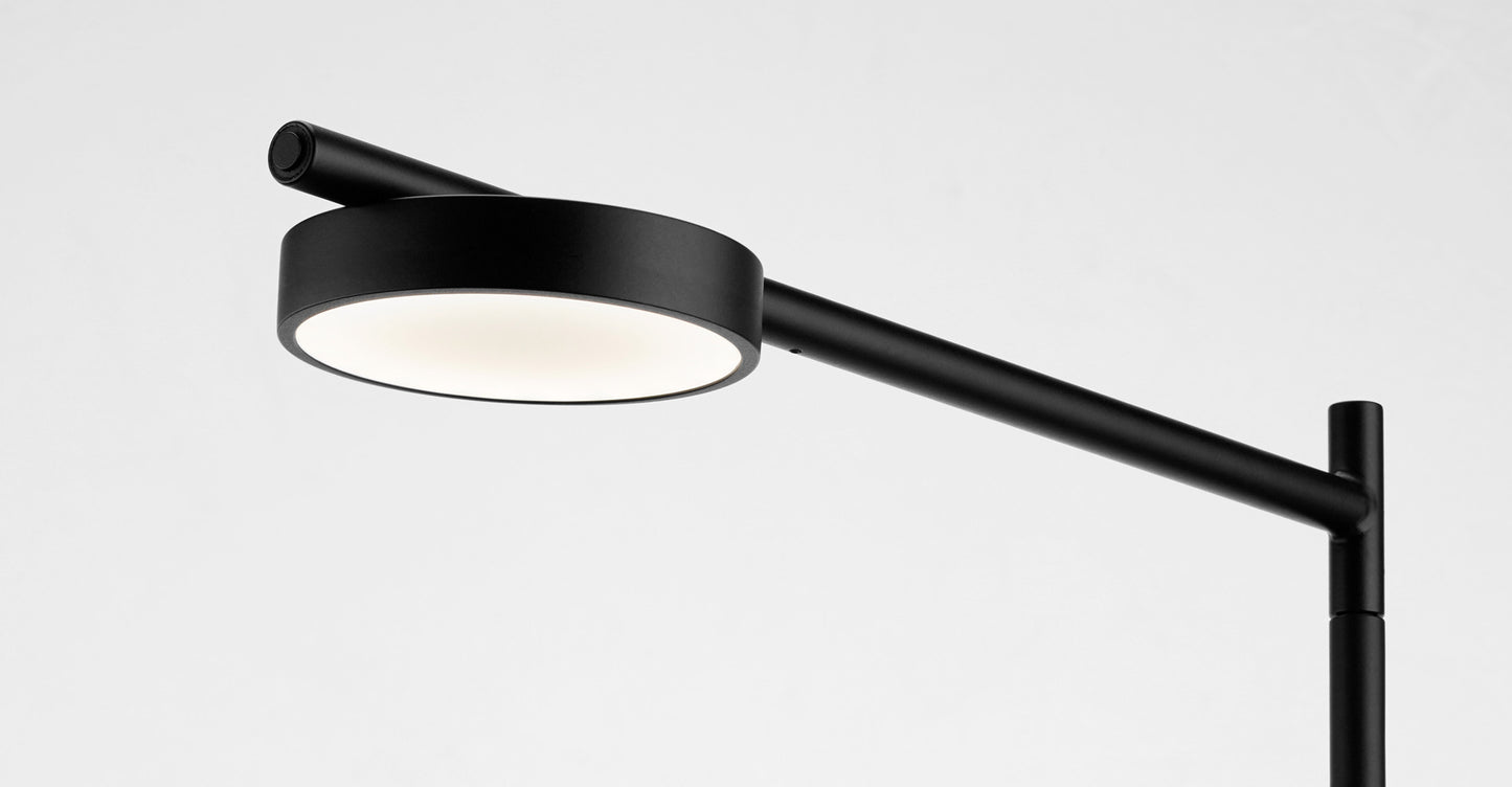 Lampe + Table Igram verre blanc
