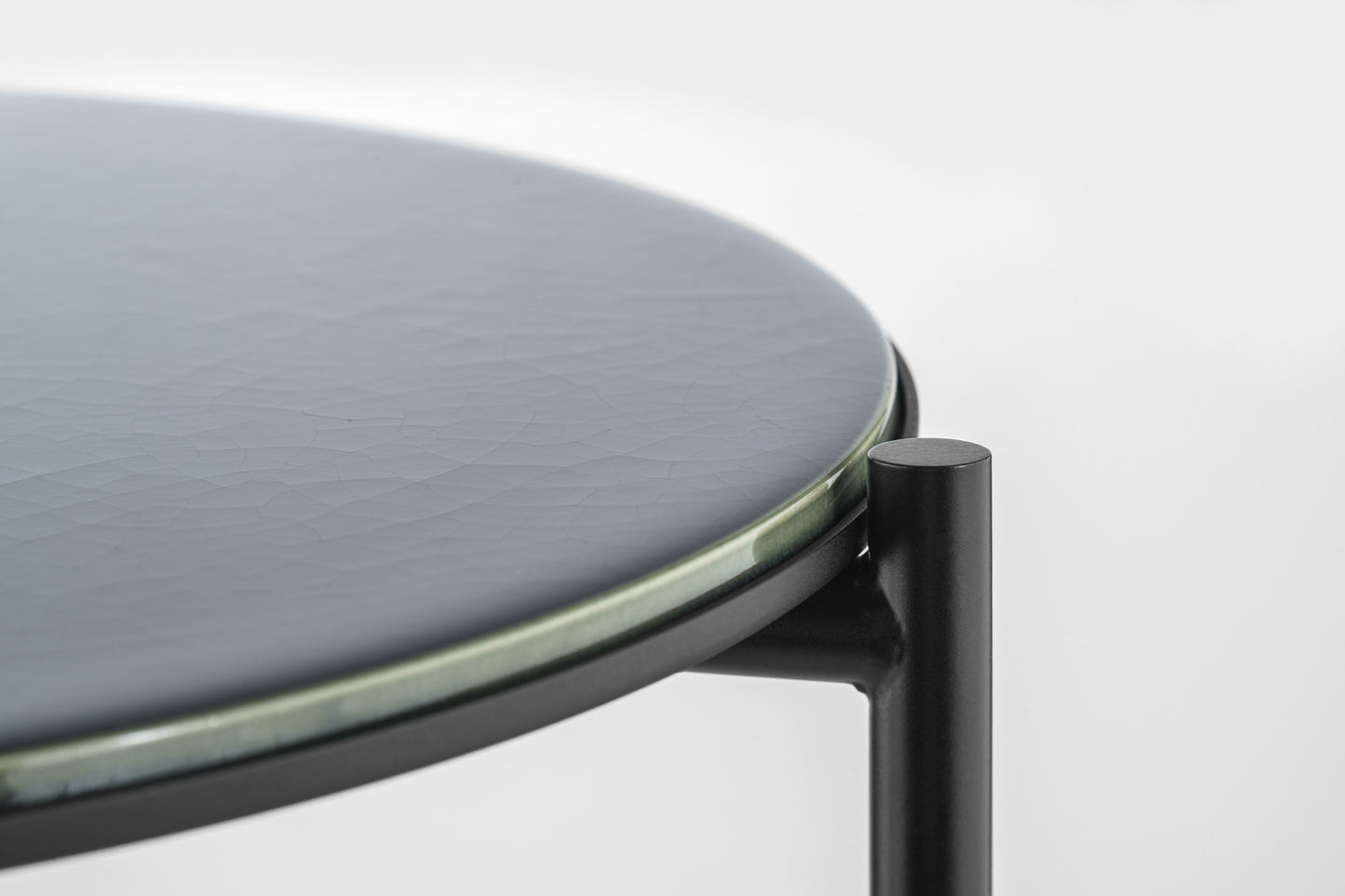 Lampe + Table Igram verre blanc