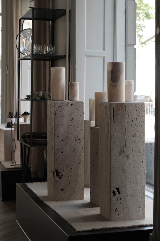 Kubé 2 brown oak console