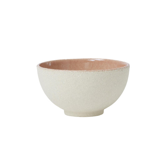 Bowl L Garrigue White Peach
