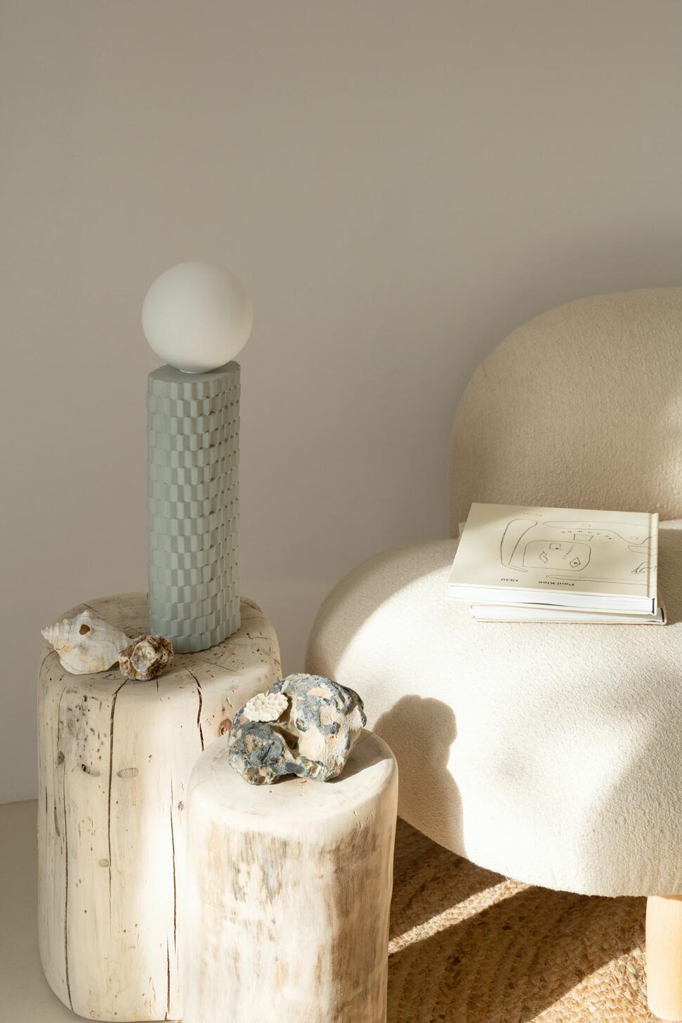 L Sillage Aquamarine Lamp