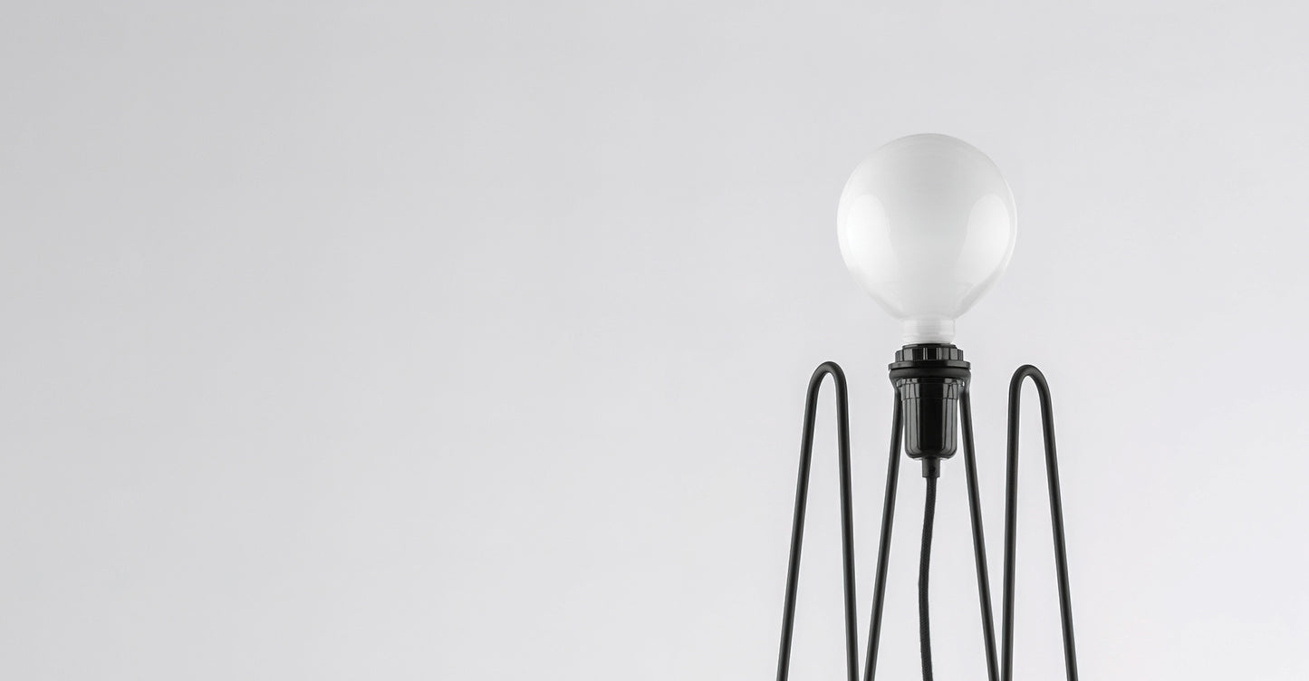 Lampadaires M2 noir