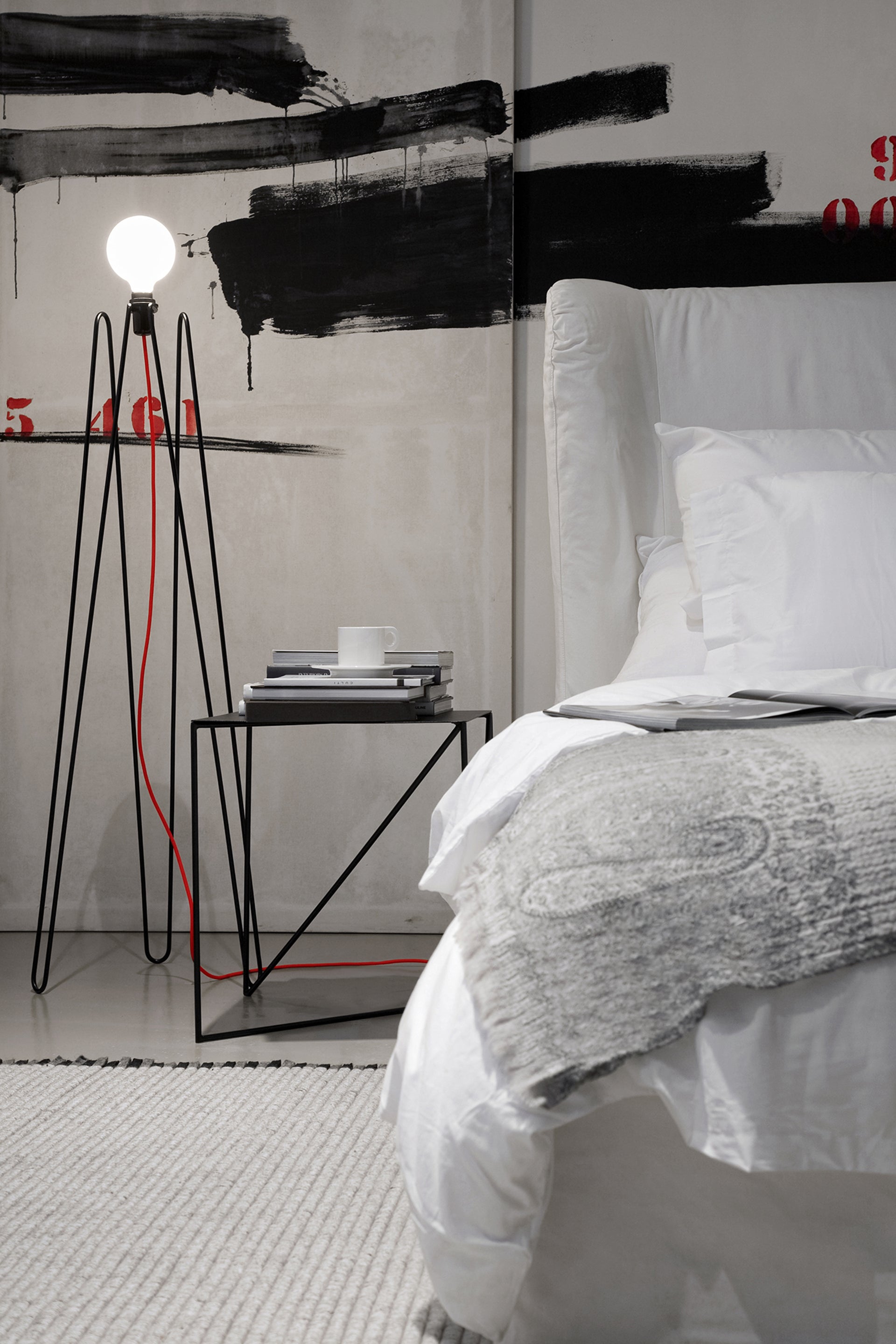 M2 zwarte vloerlampen