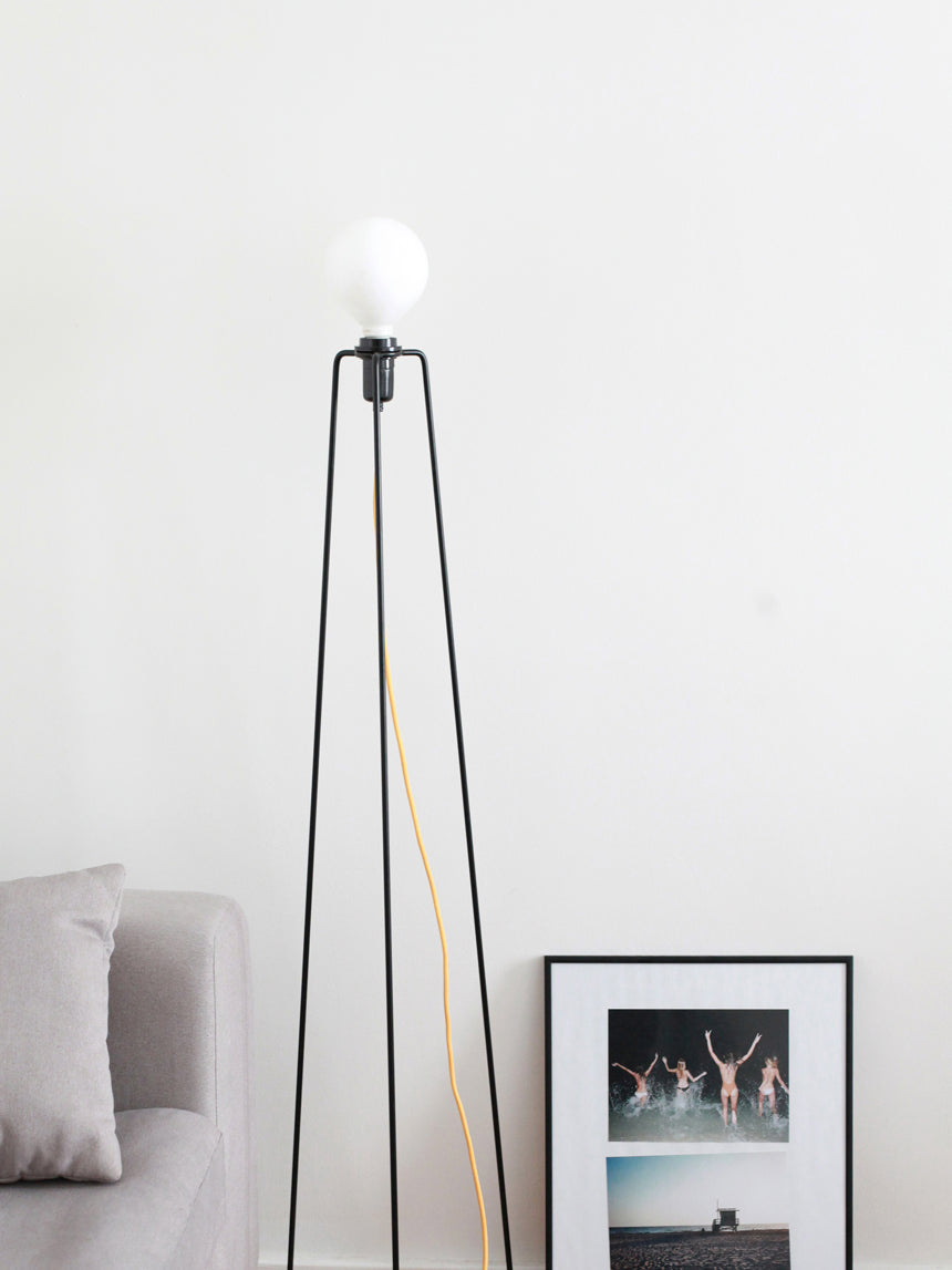 M3 zwarte vloerlampen