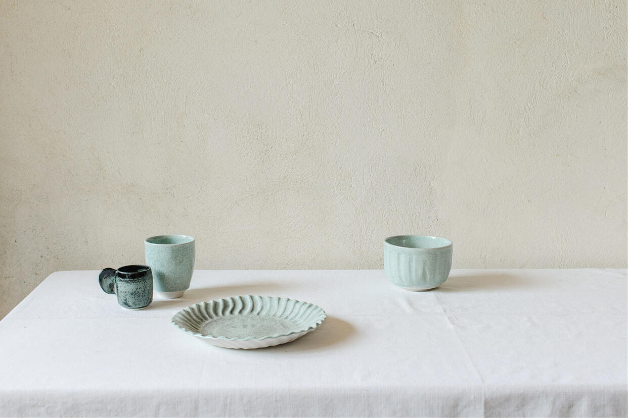 Celadon Dashi Bowl