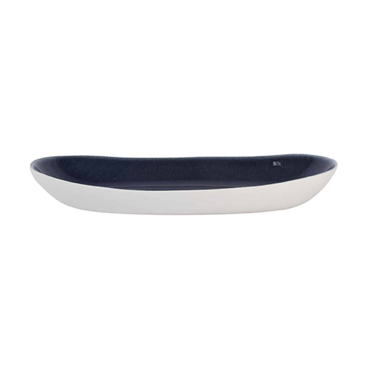 Plat allongé Maguelone Bleu nuit