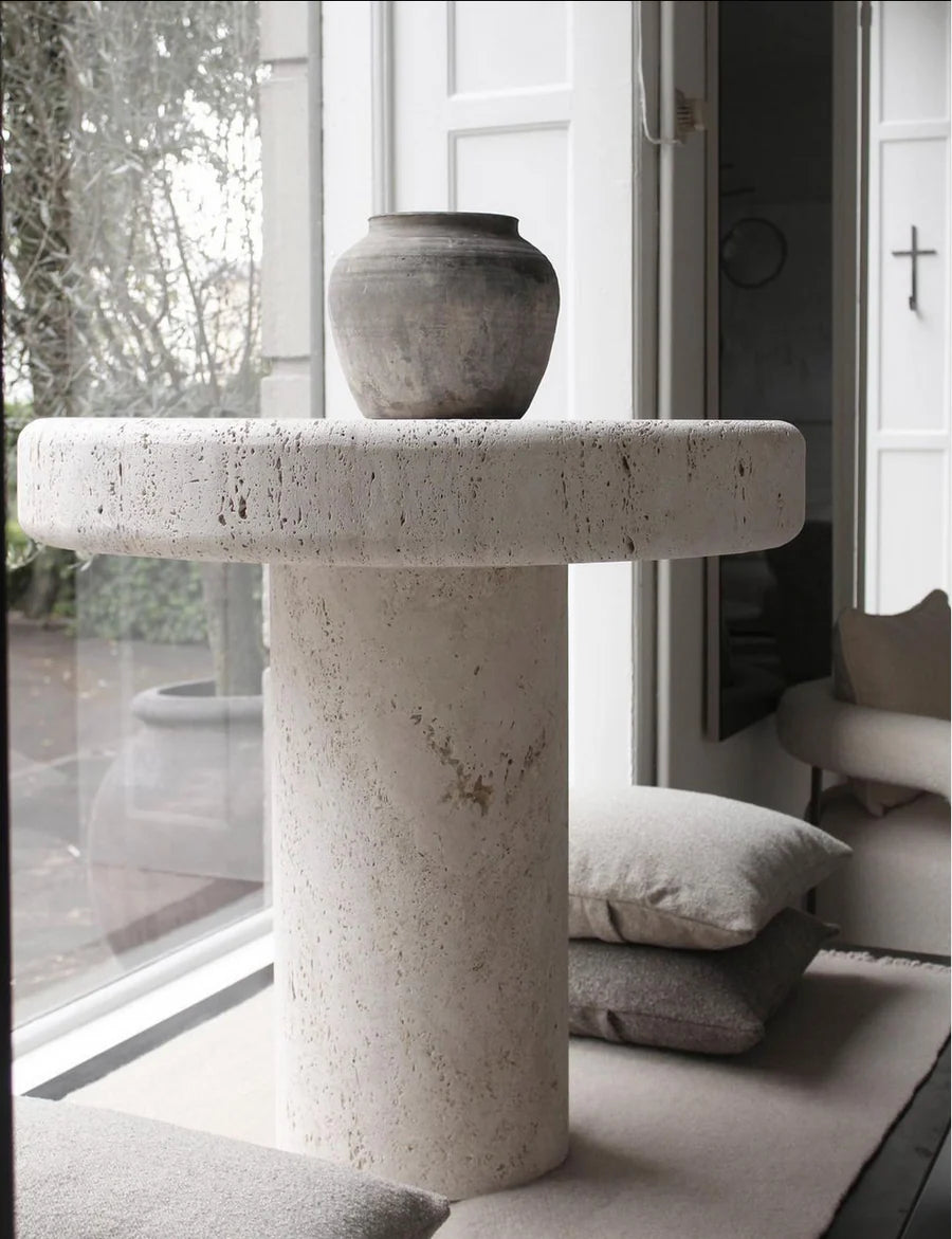 Kubé 2 bruine eiken console