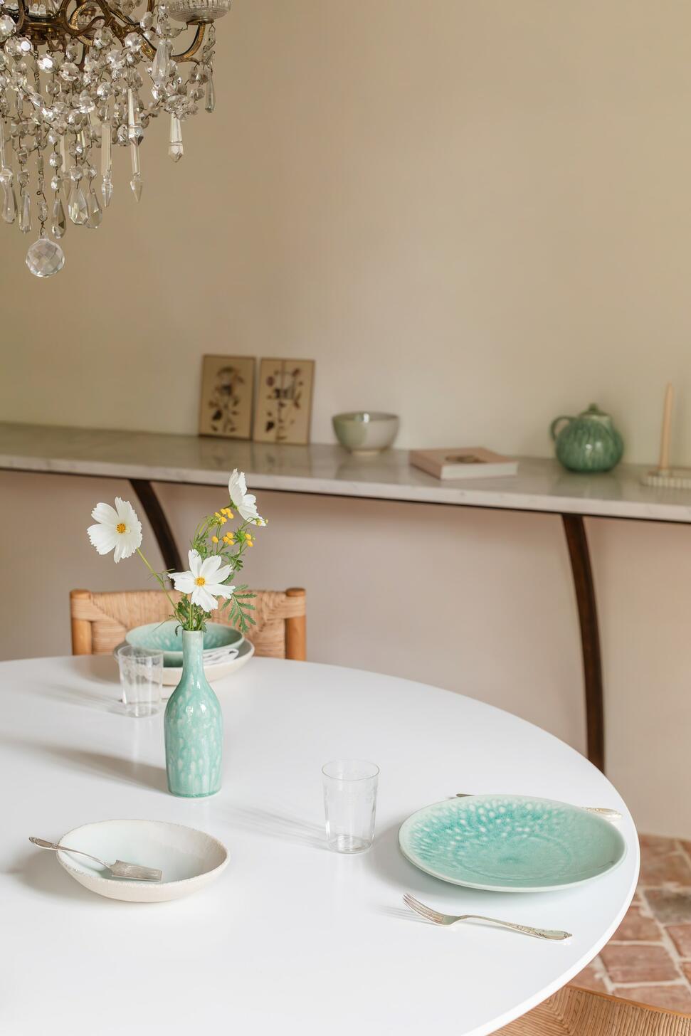 Assiette L Tourron Jade