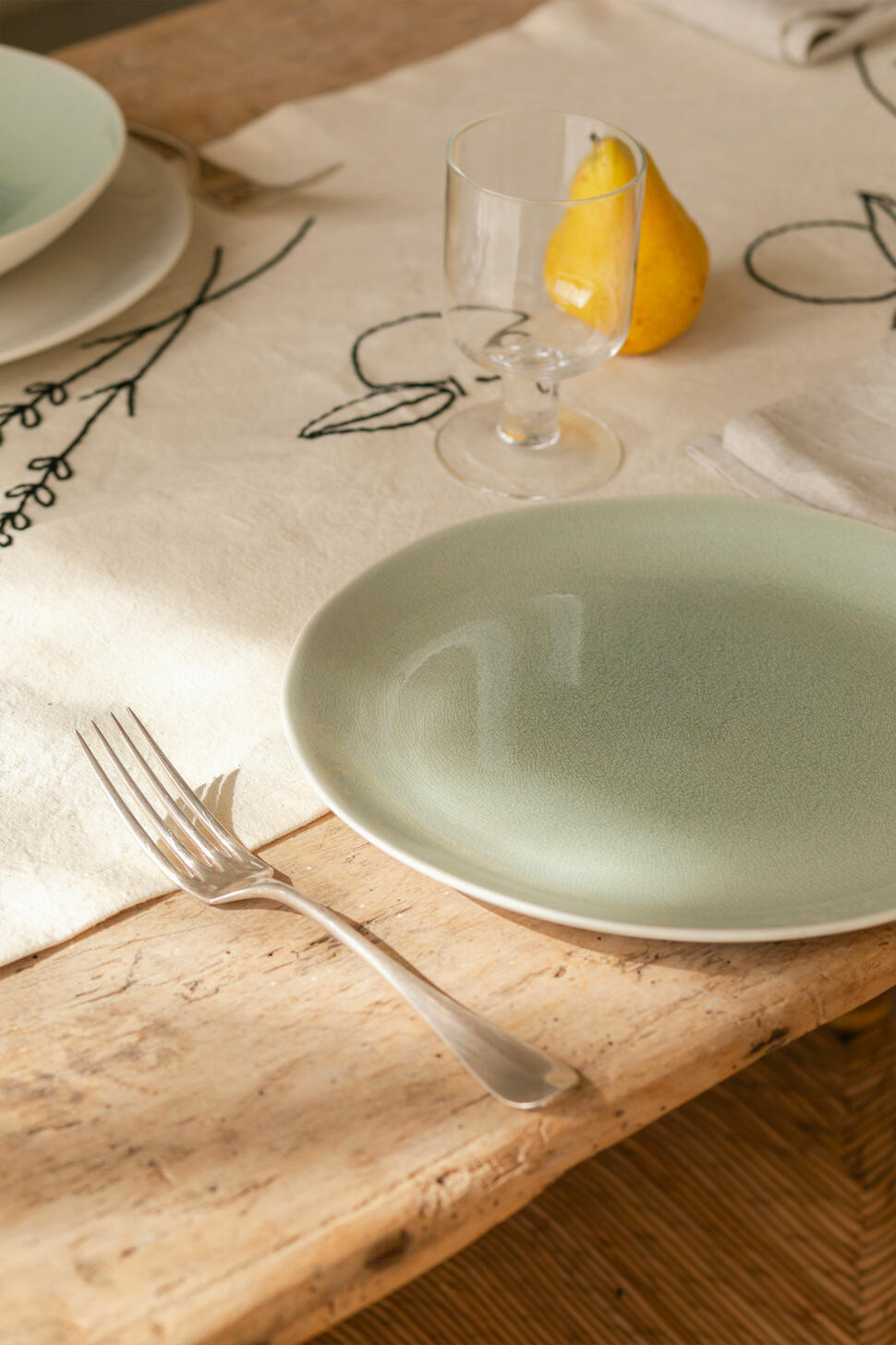 Assiette L Maguelone Cachemire