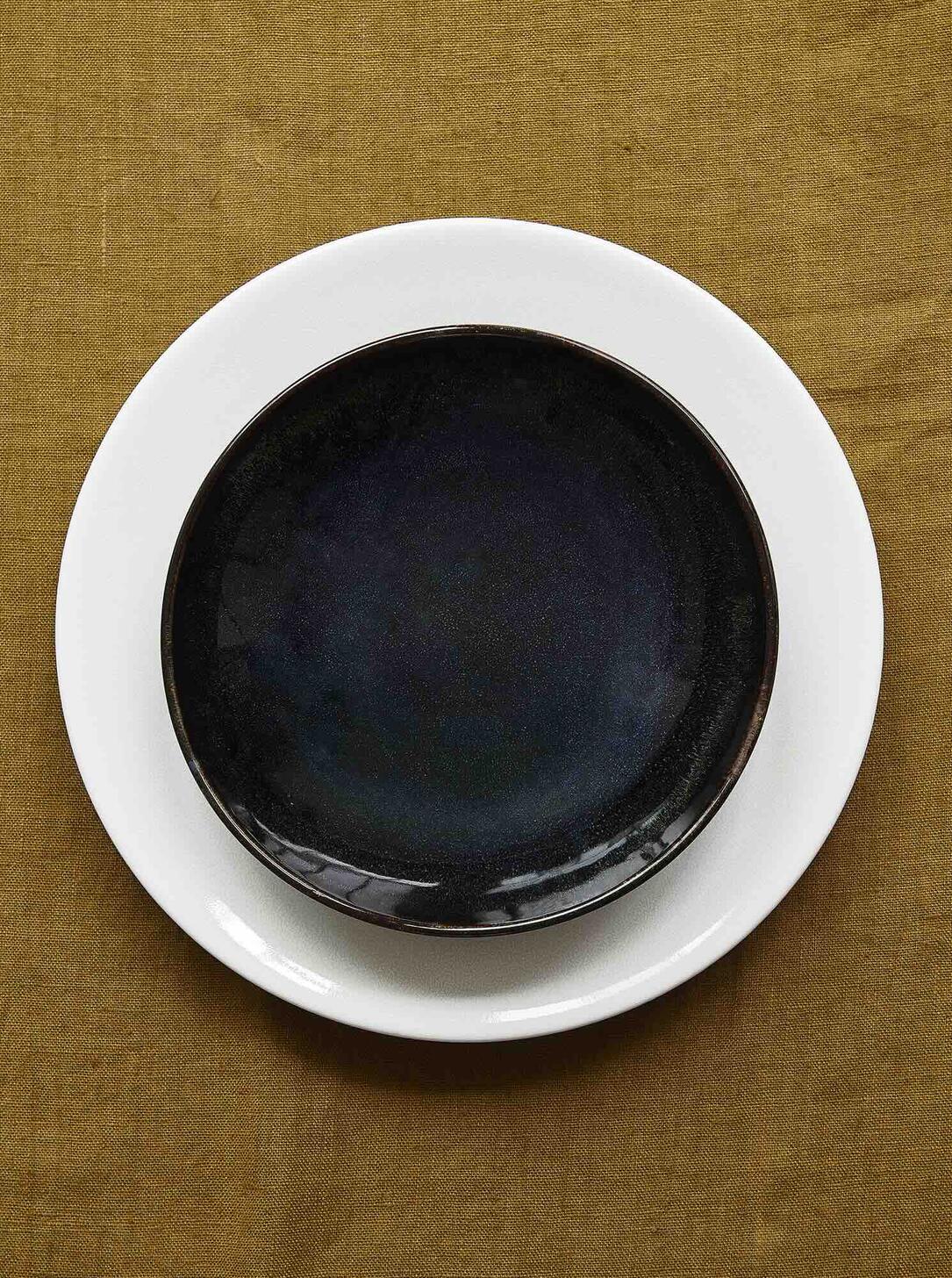 S Tourron Indigo Plate