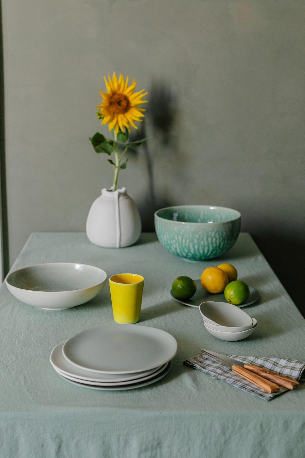 Assiette L Jardin de Maguelone Romarin