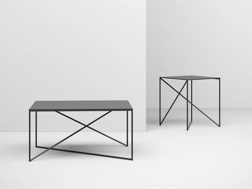 Dot S zwarte bijzettafel