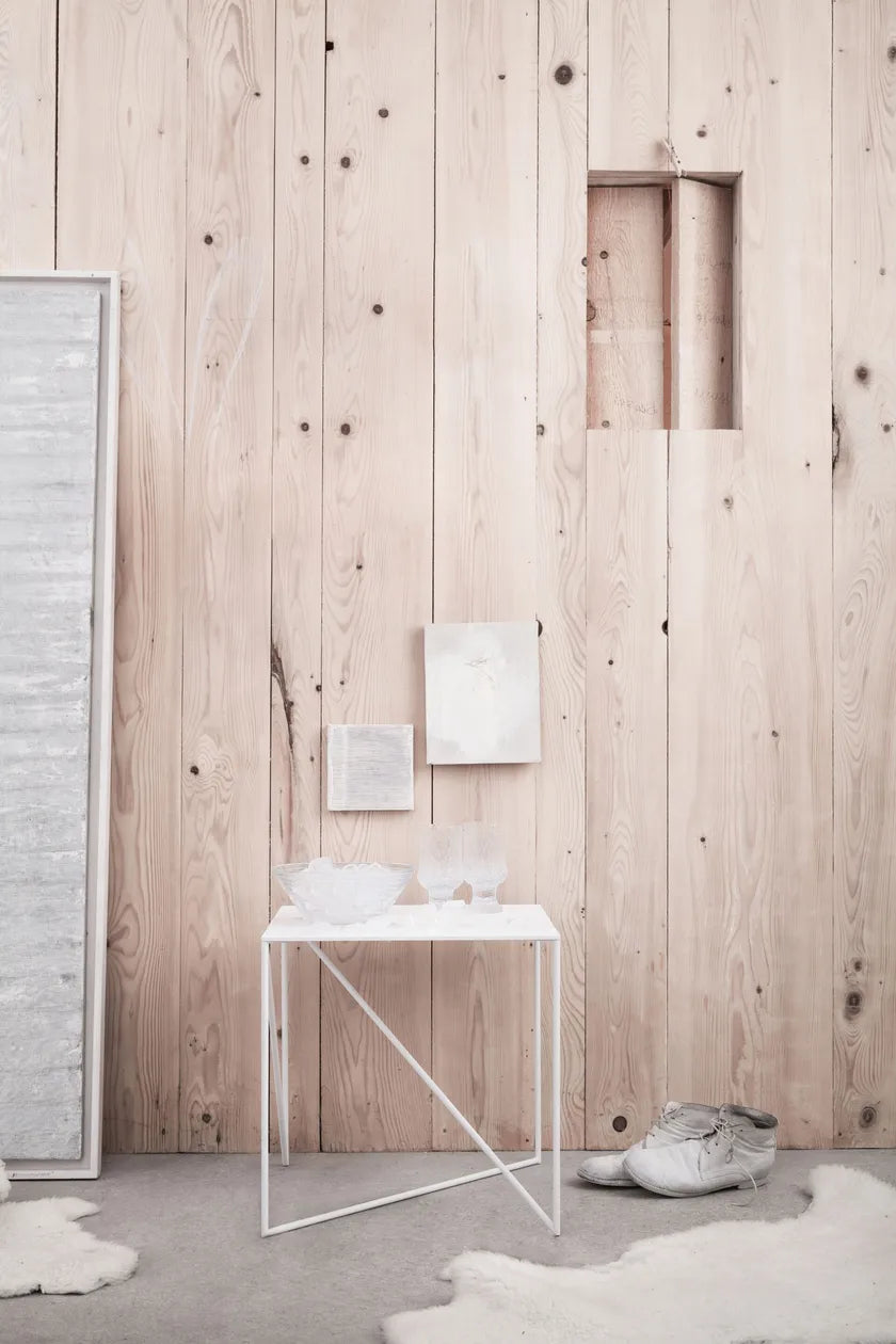 Dot S white side table