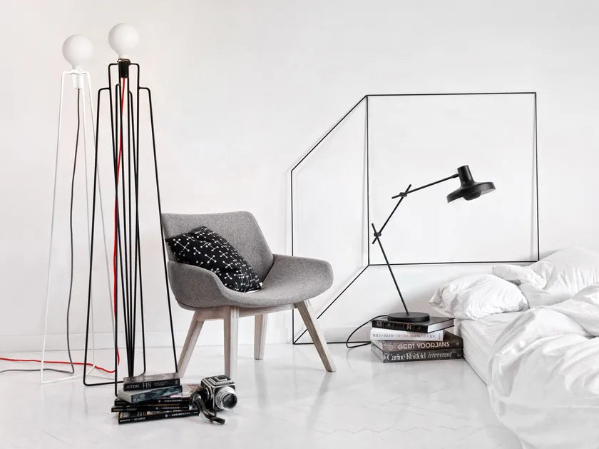 M1 witte vloerlampen