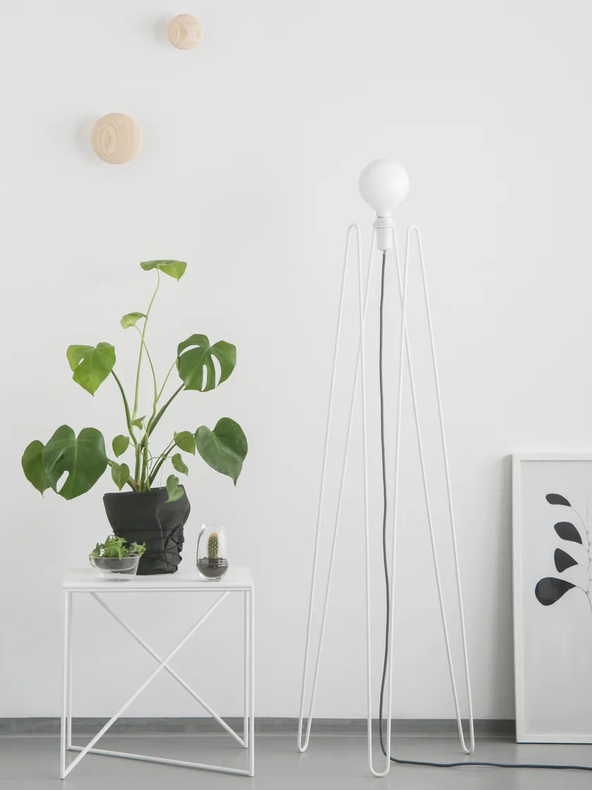 Lampadaires M2 blanc