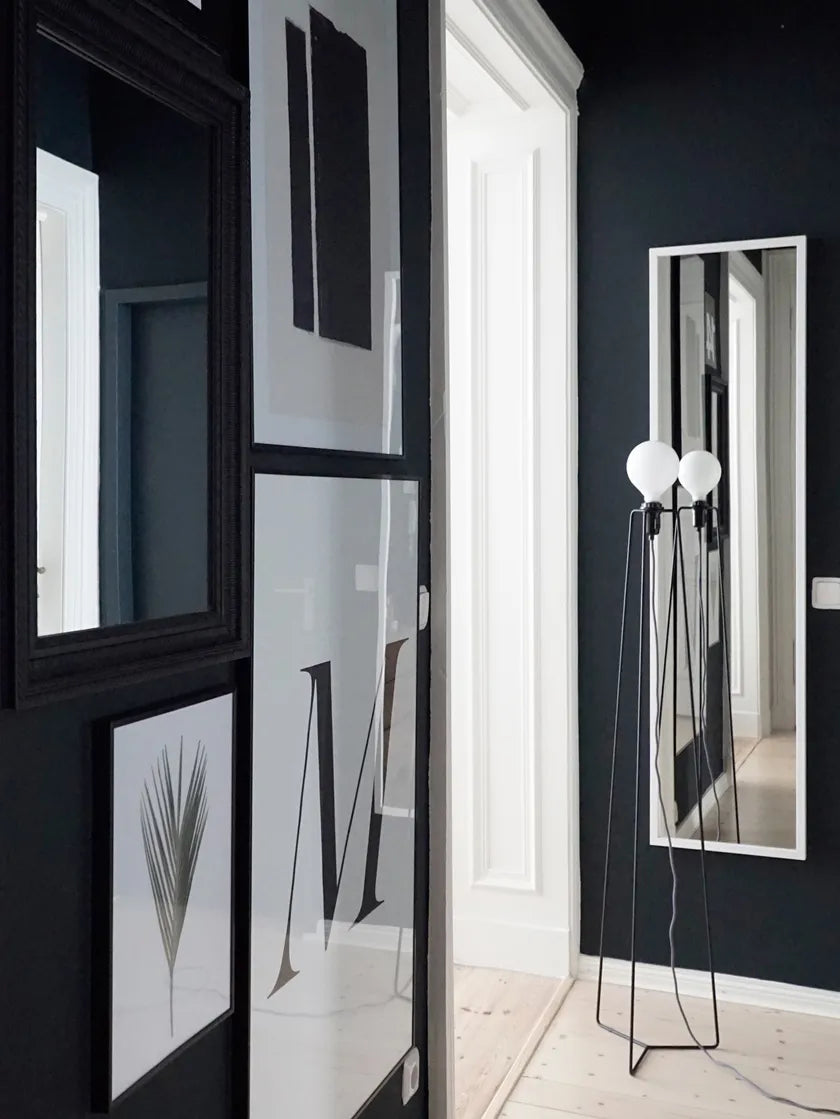 M3 zwarte vloerlampen