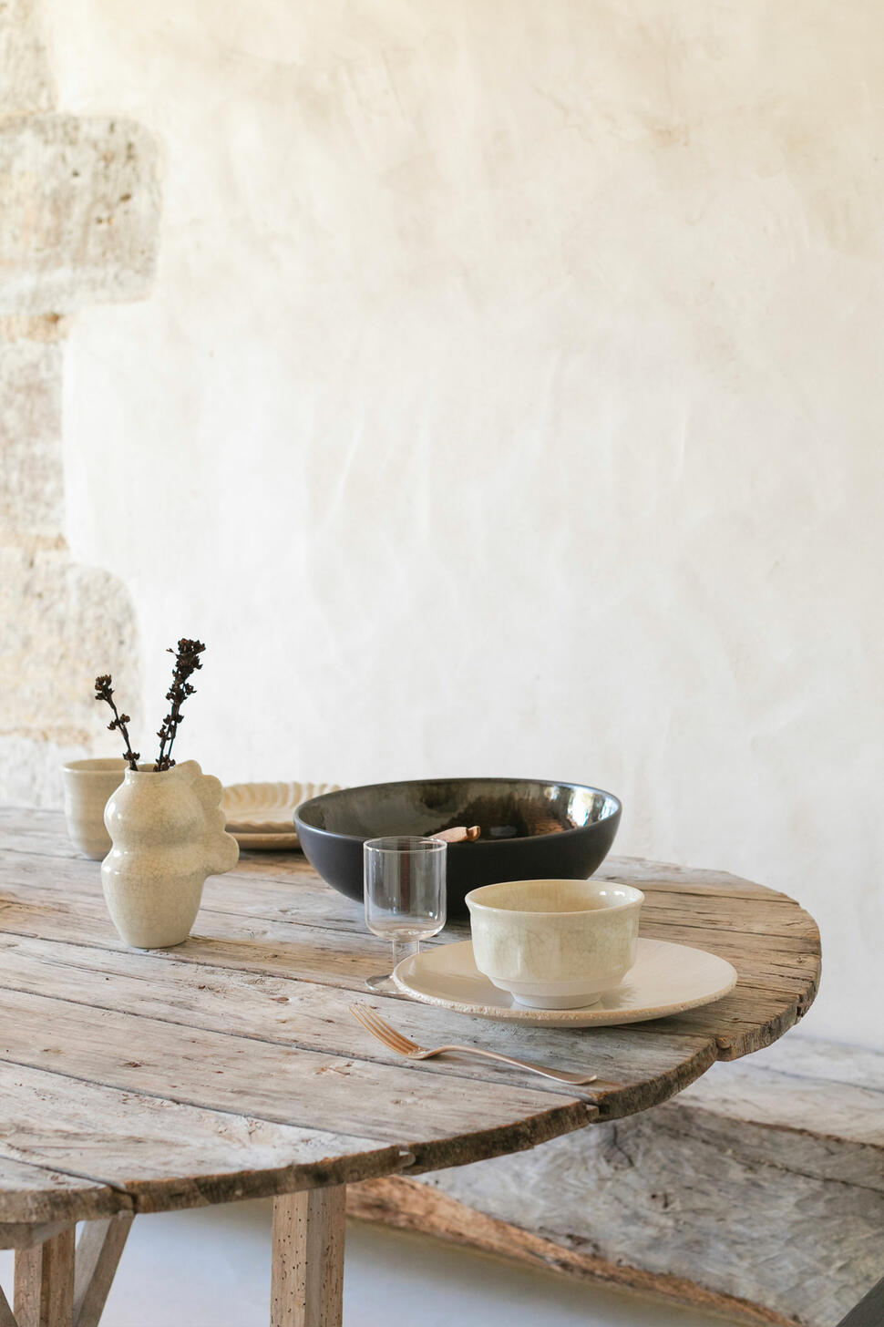 Crackle Quartz Dashi Bowl