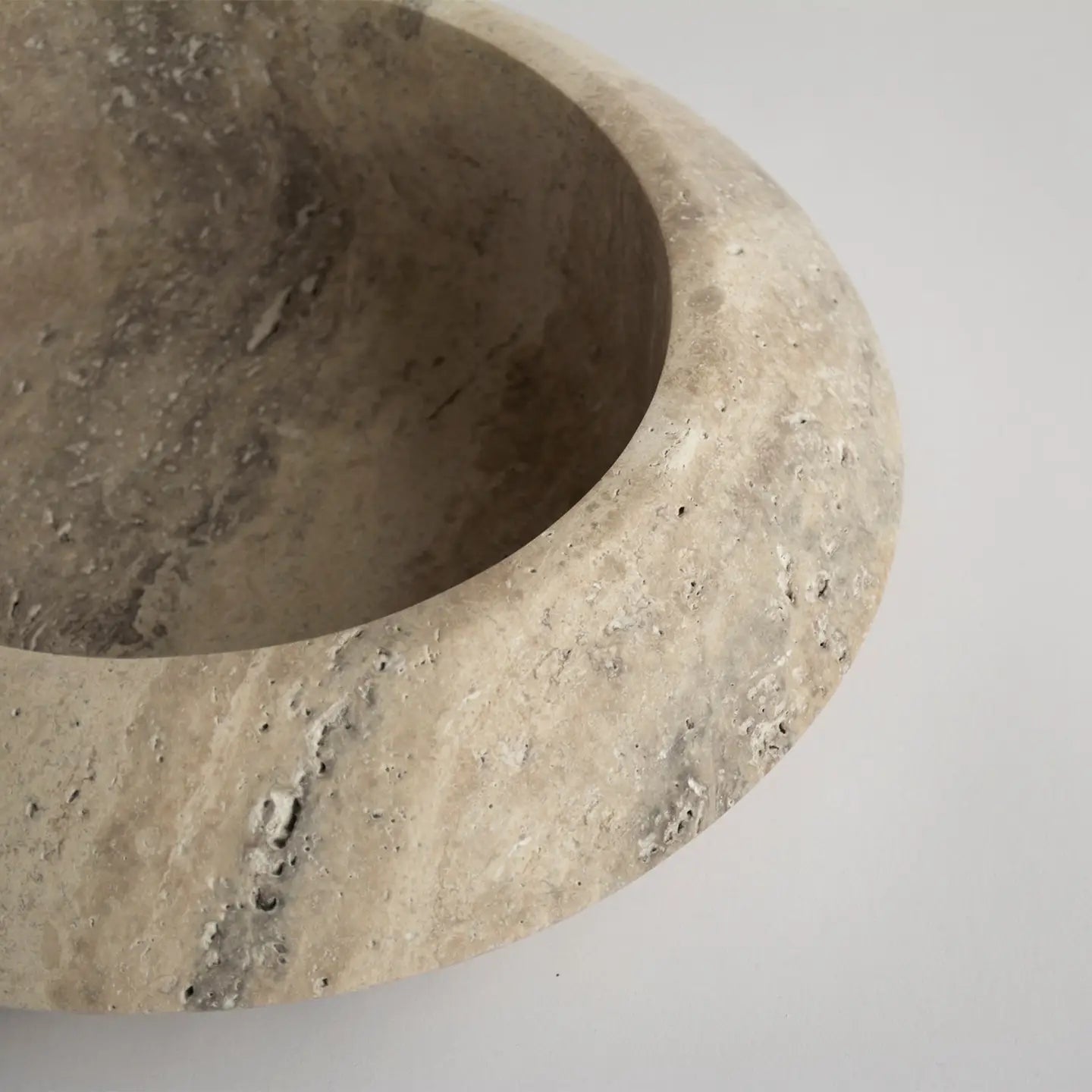 Travertine Eclipse Bowl