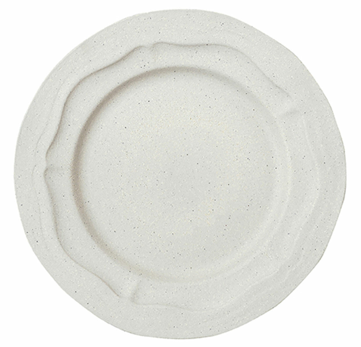 Ronde schaal L Refter Mat zand