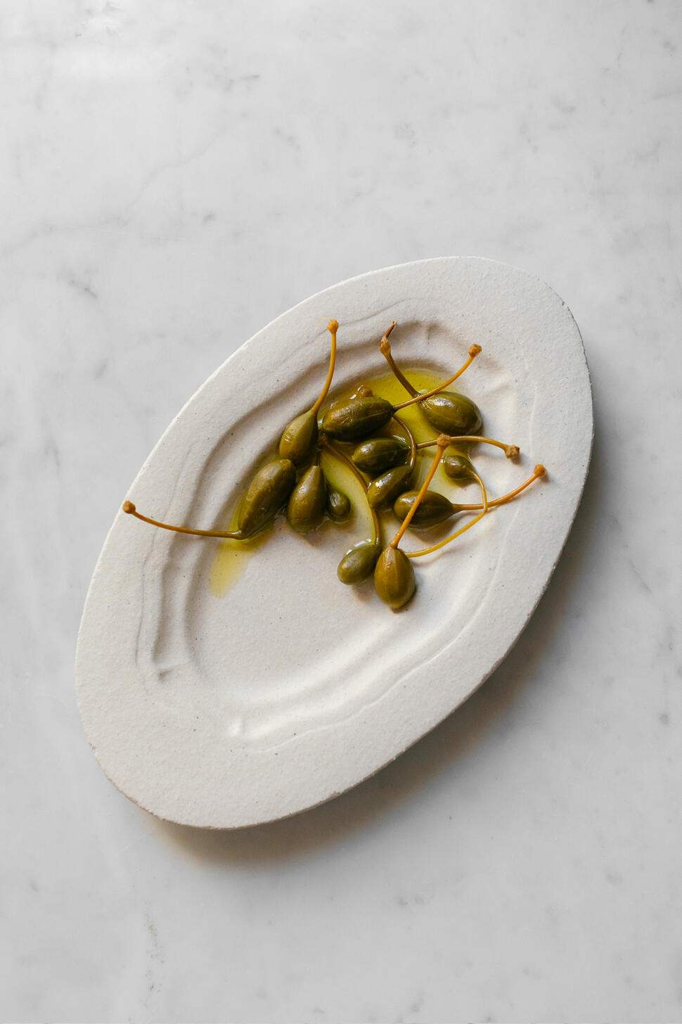 Ovale schaal M Refter Mat Zand