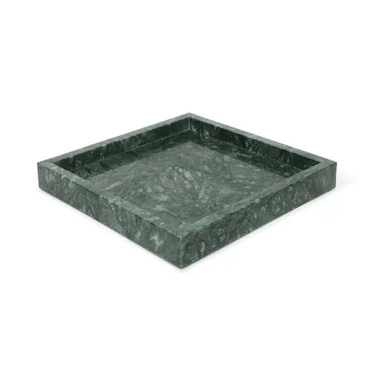 Square Green Tray