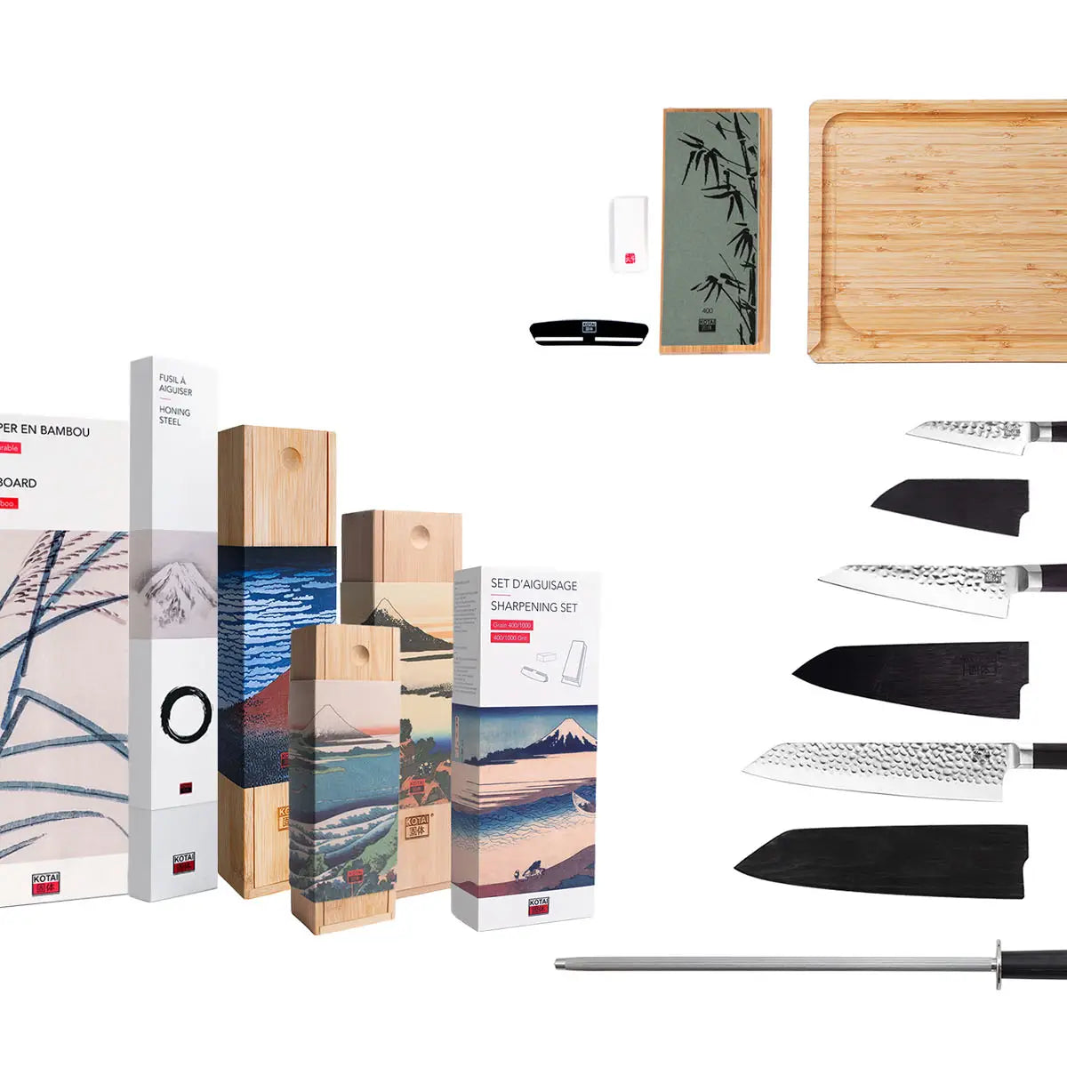 Bunka Deluxe Chef's Knife Set