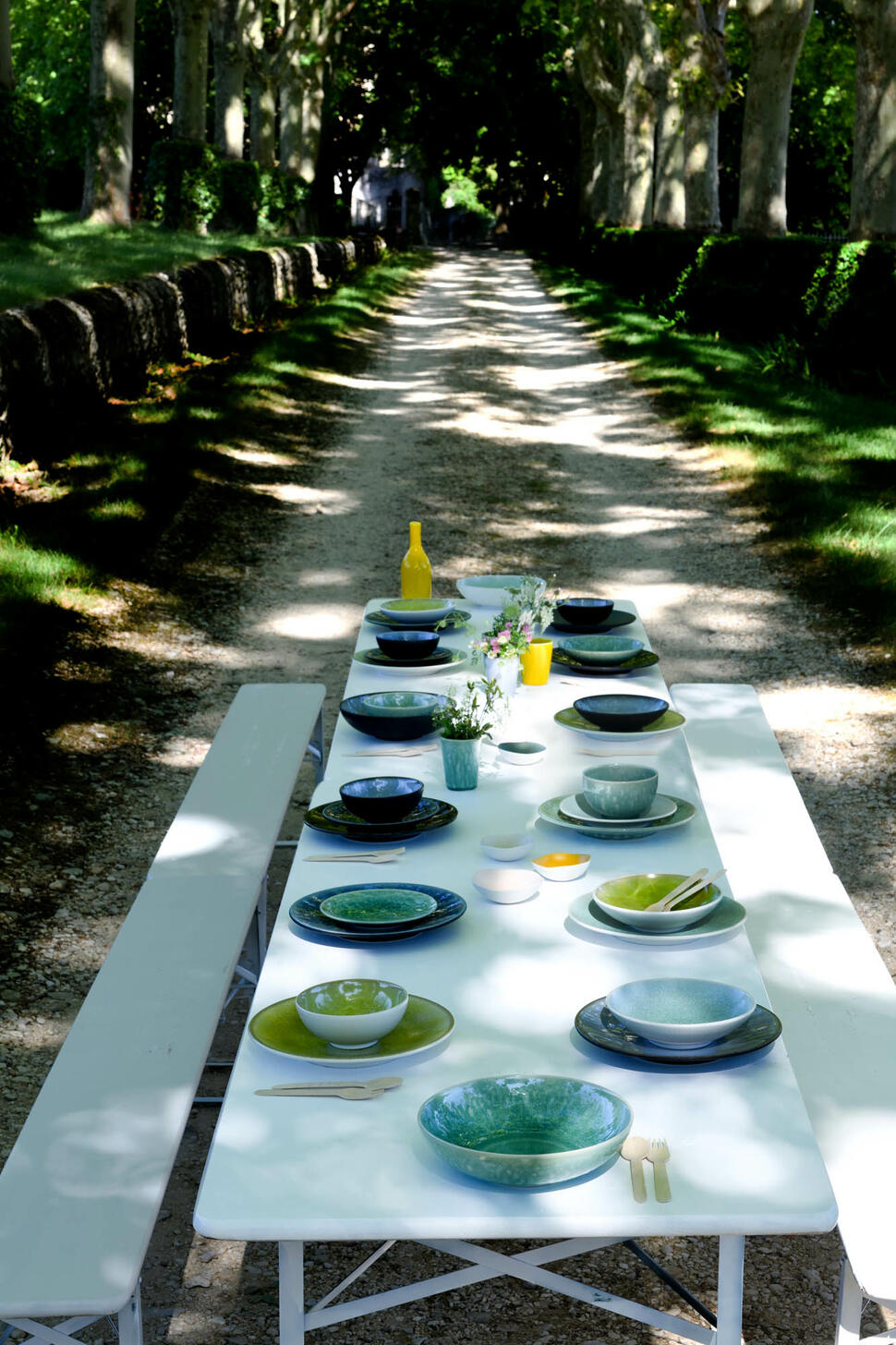 Centre de table Tourron Jade