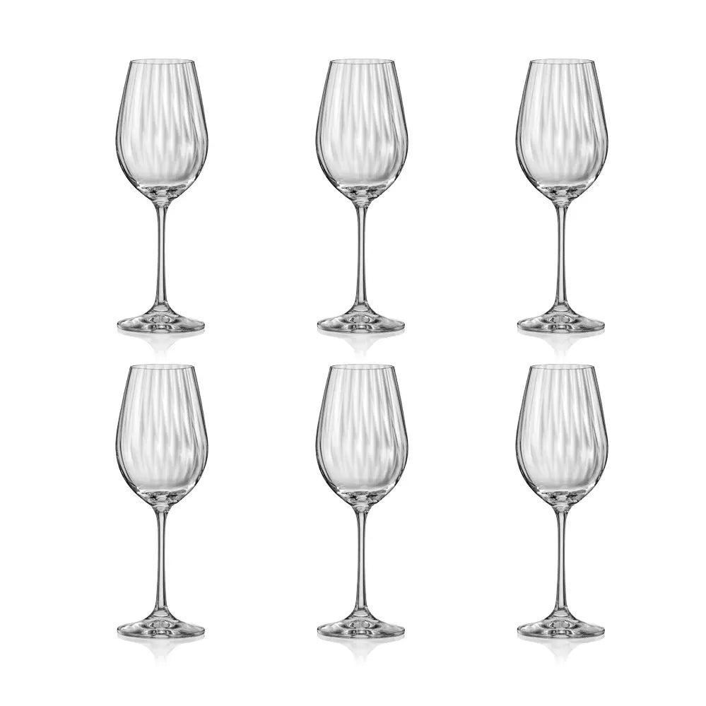 Waterfall Wine Glass Set of 6