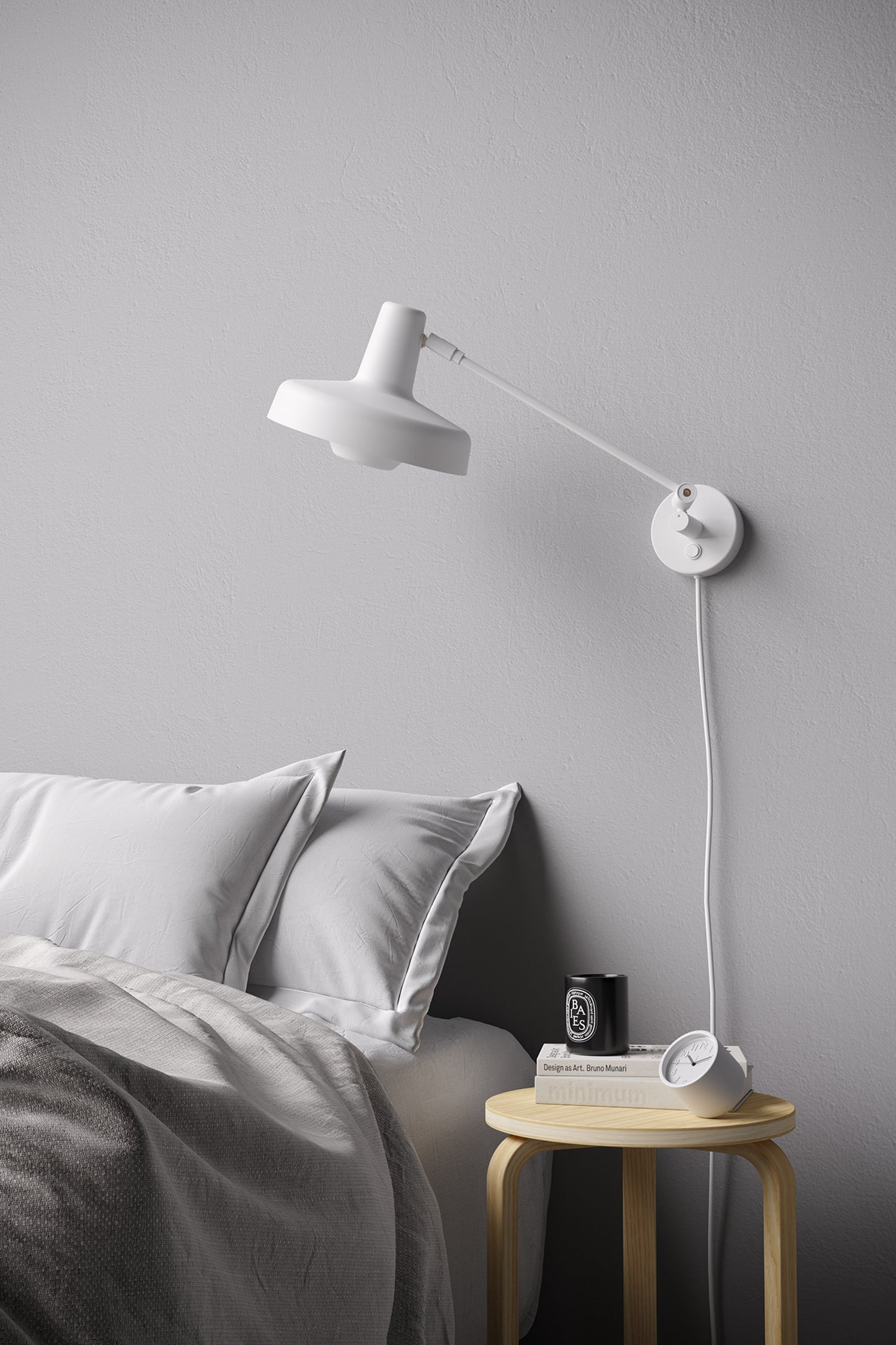 Mur court Arigato blanc