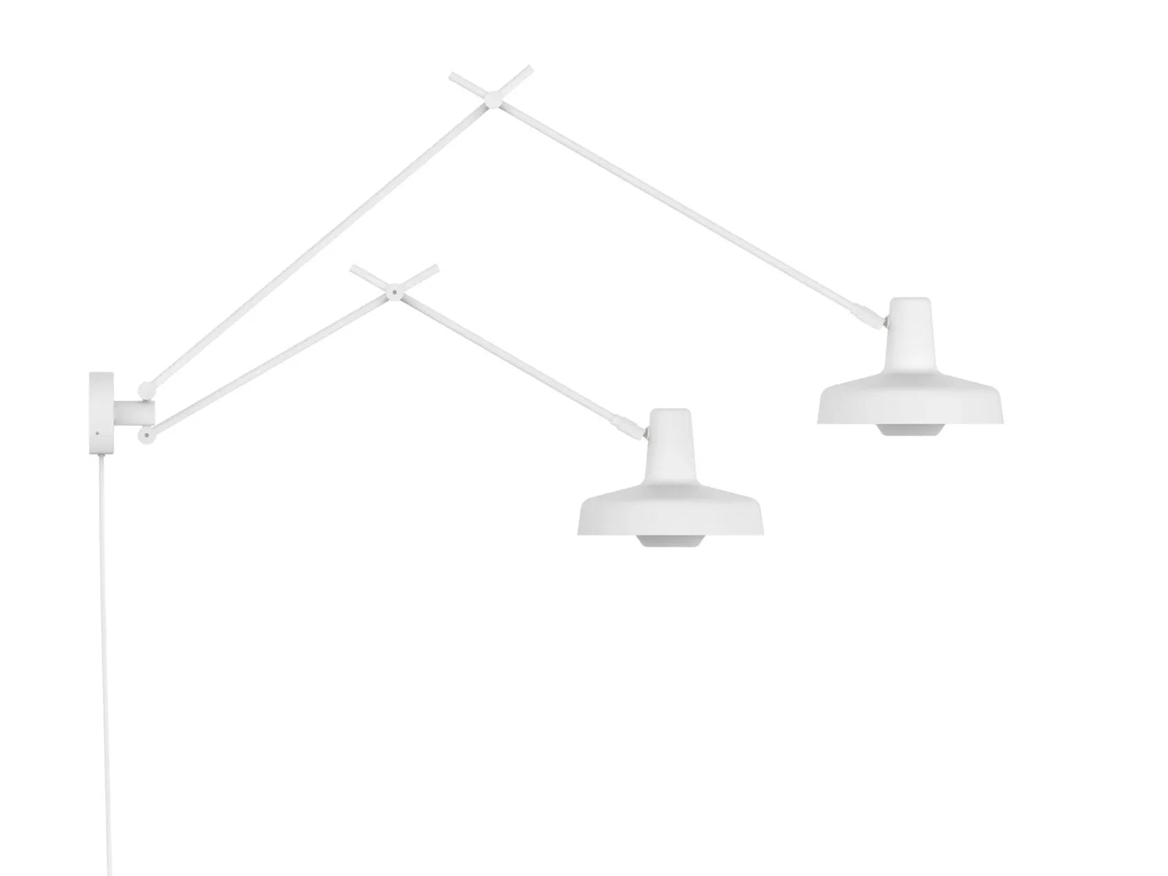 Arigato Wand Dubbel Lang Kort wit