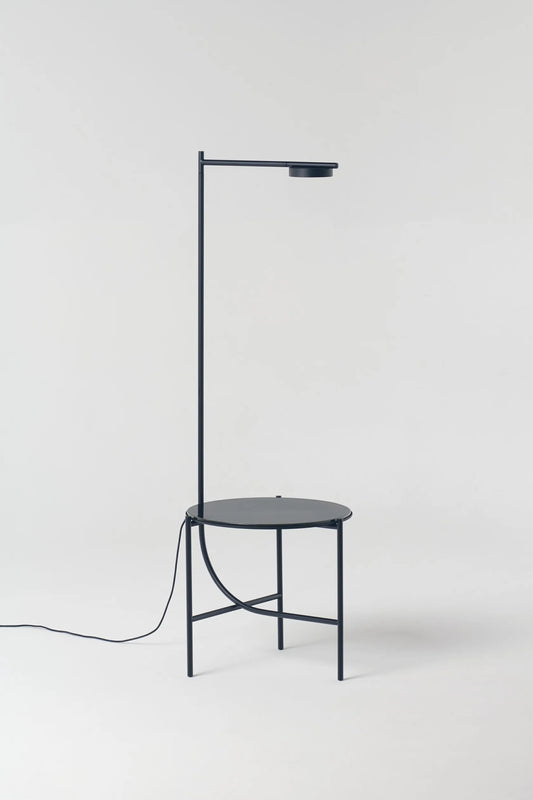 Lampe + Table Igram céramique noir