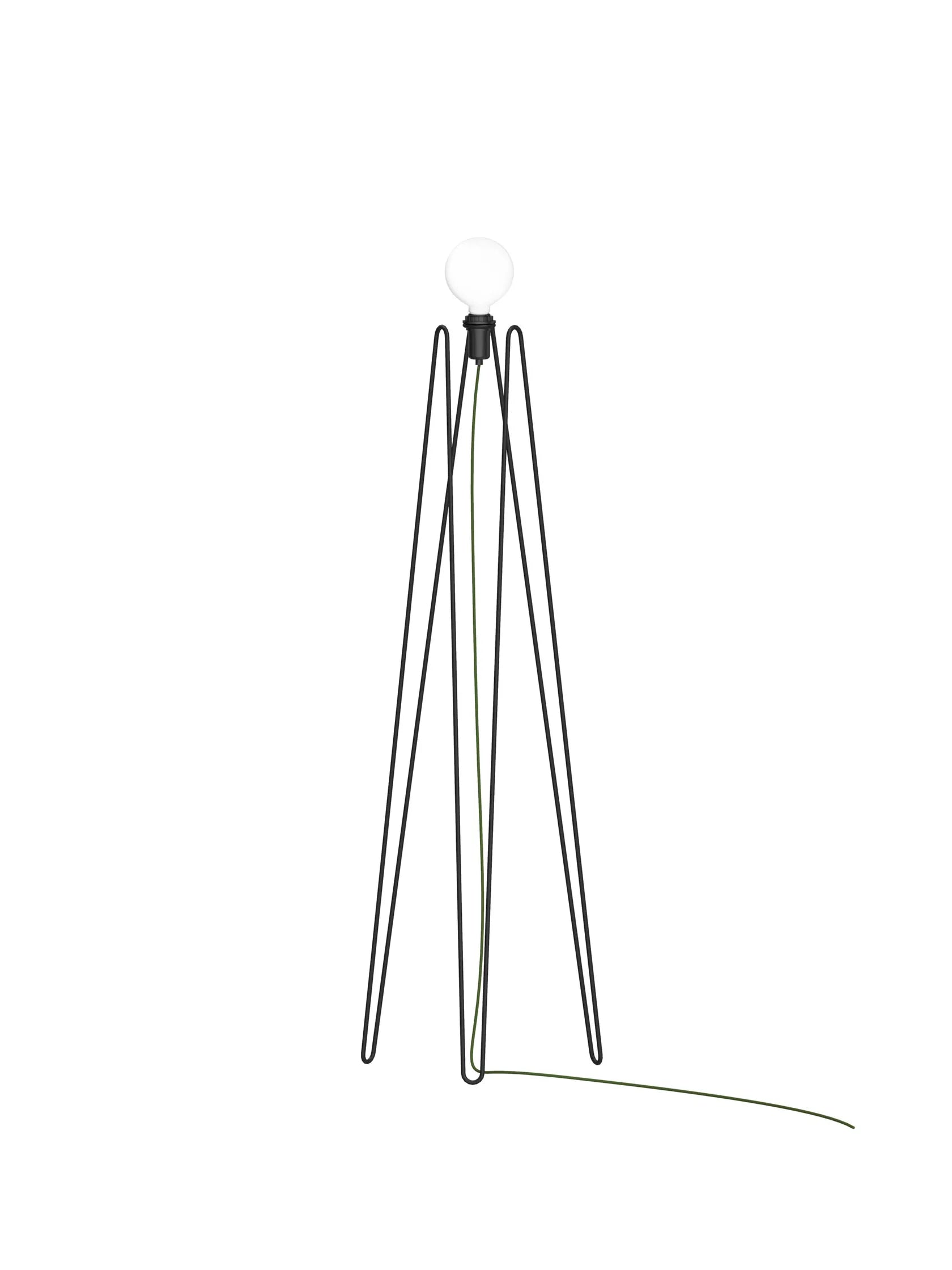 M2 zwarte vloerlampen