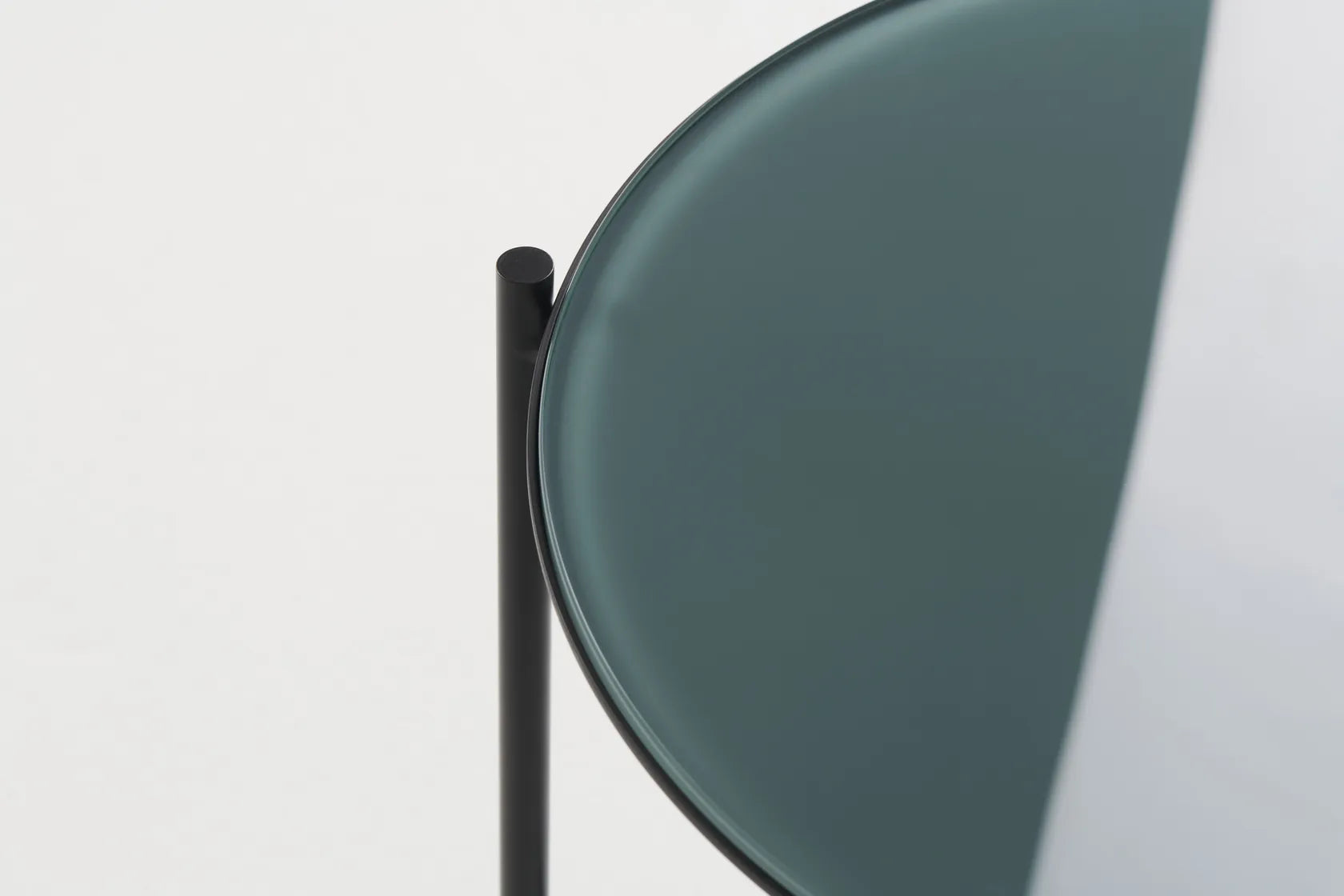 Igram lamp + tafel in grijs glas