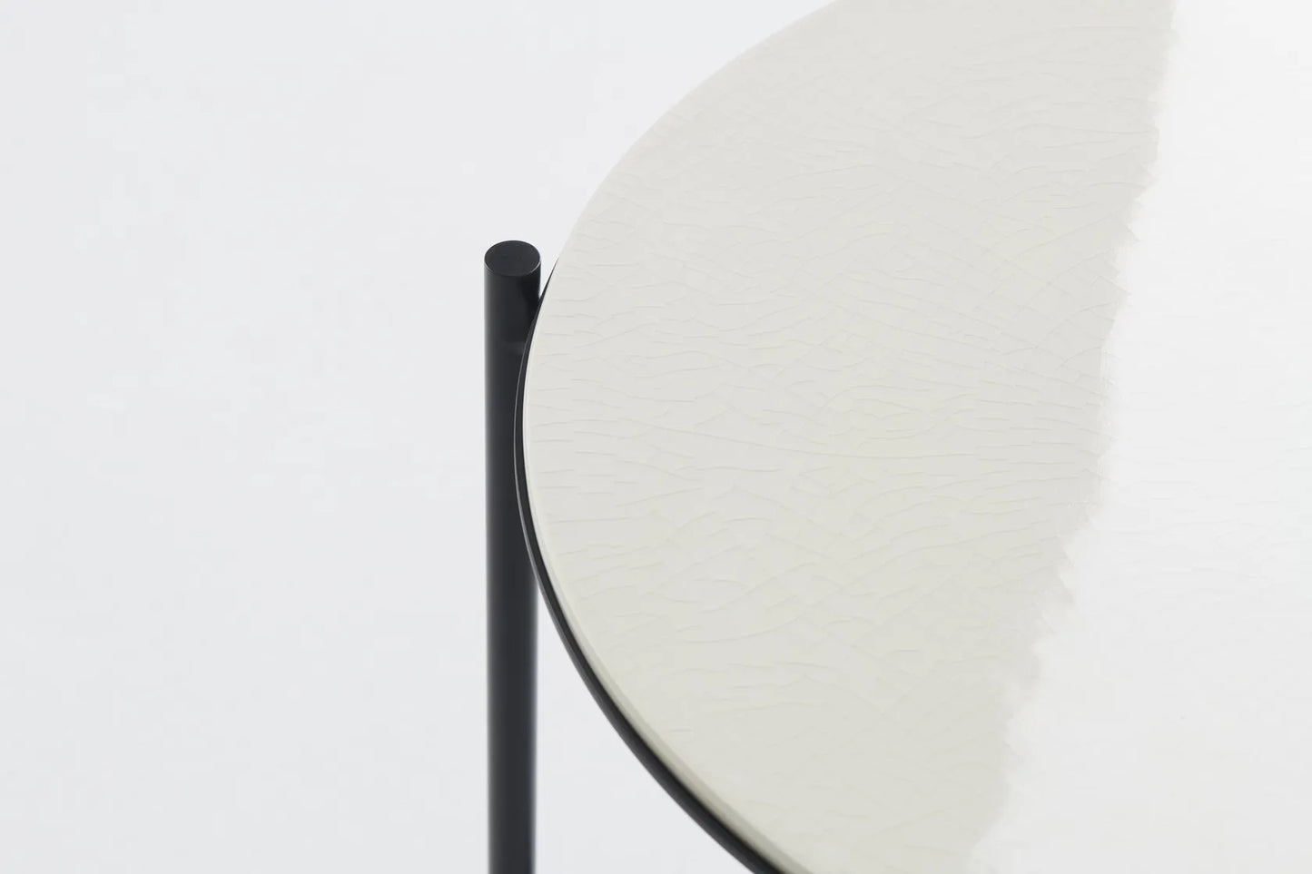 Lampe + Table Igram céramique Blanche
