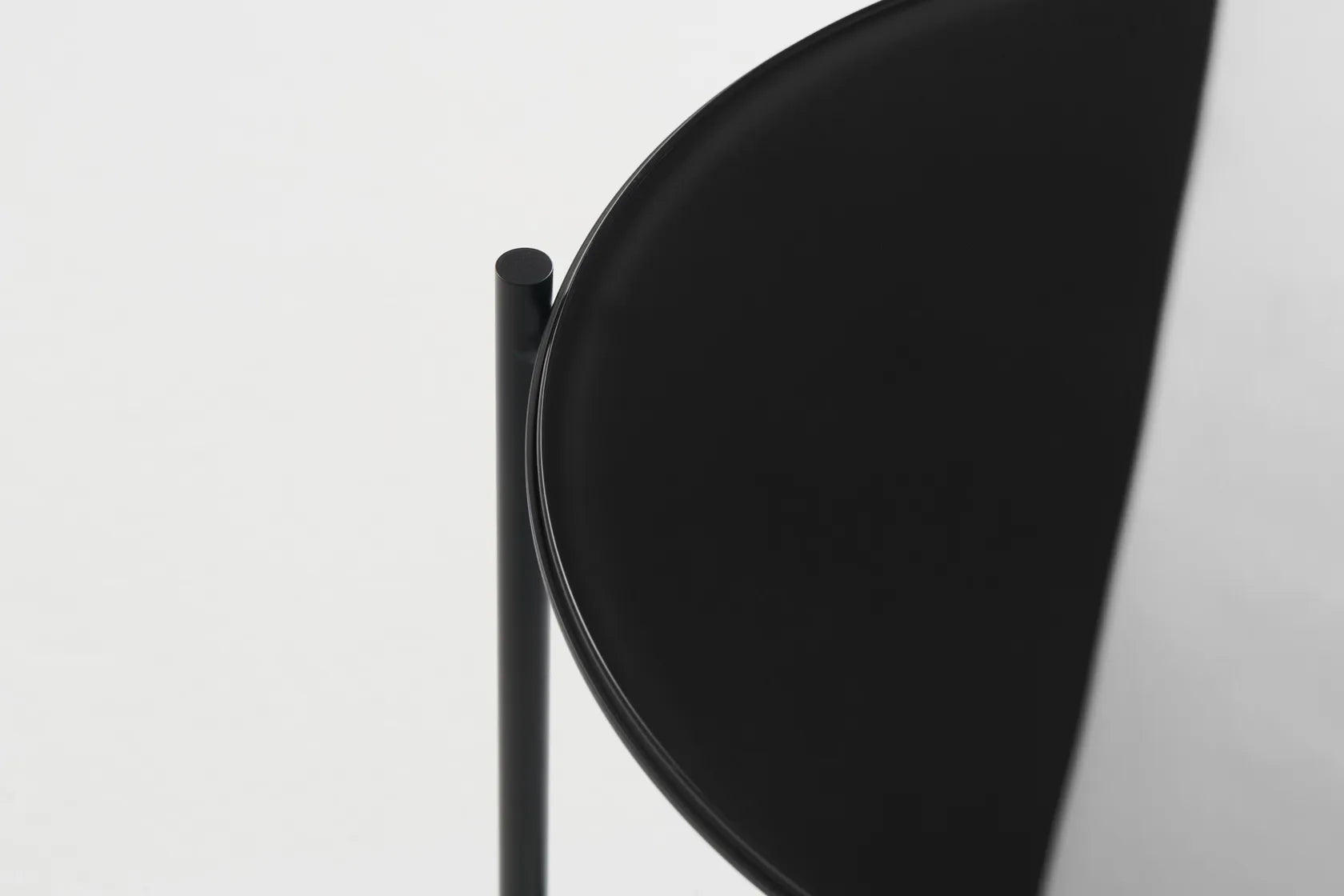 Igram zwarte glazen lamp + tafel