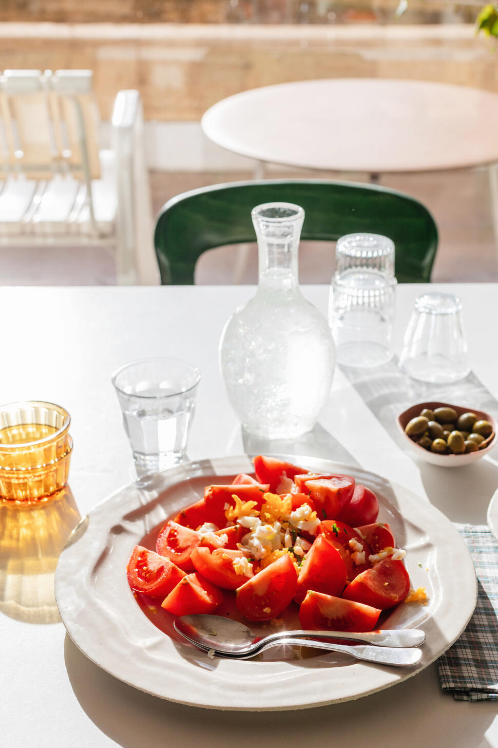 Ronde schaal M Refterzand