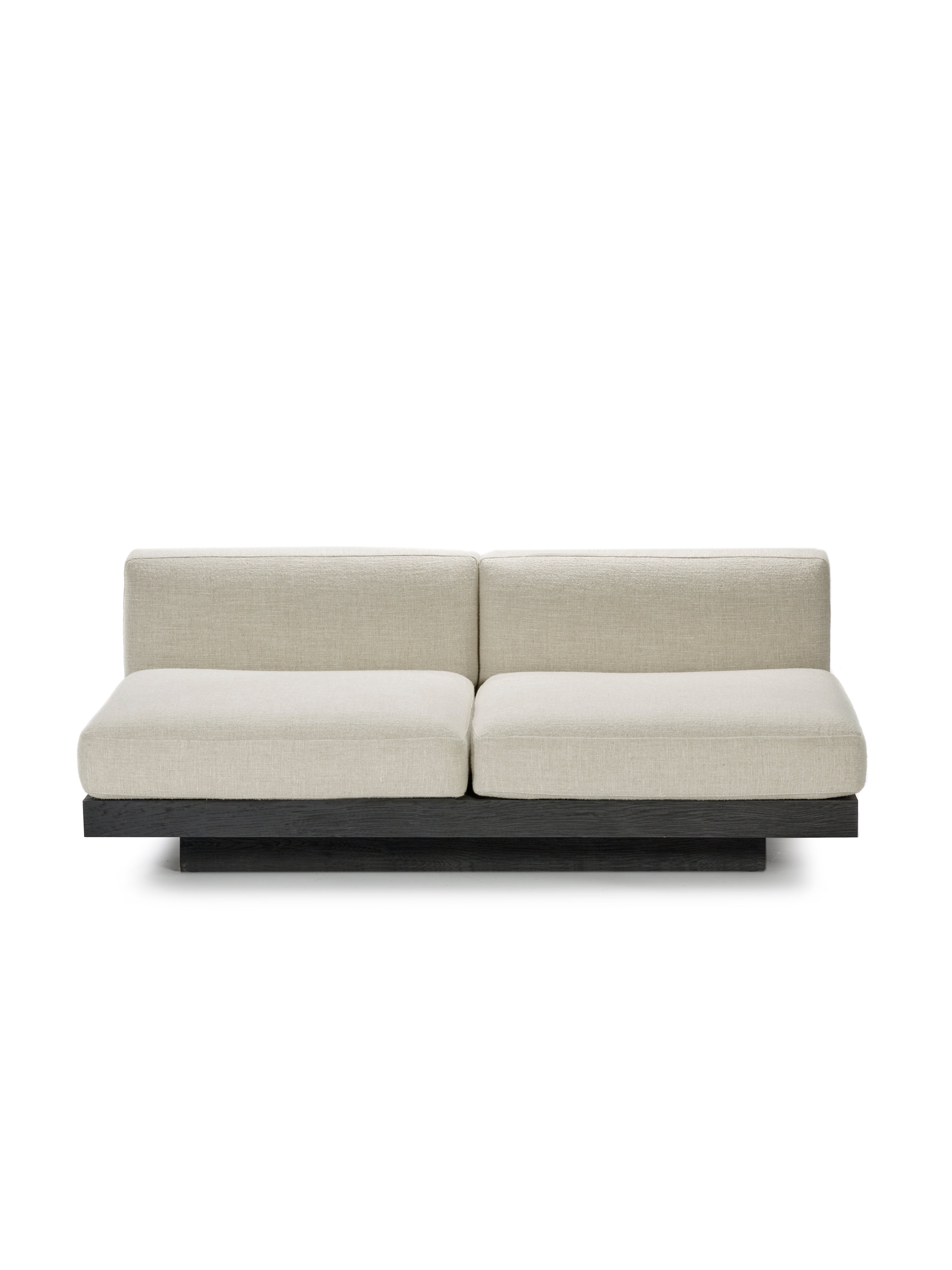 Rudolph Bone 2-seater sofa