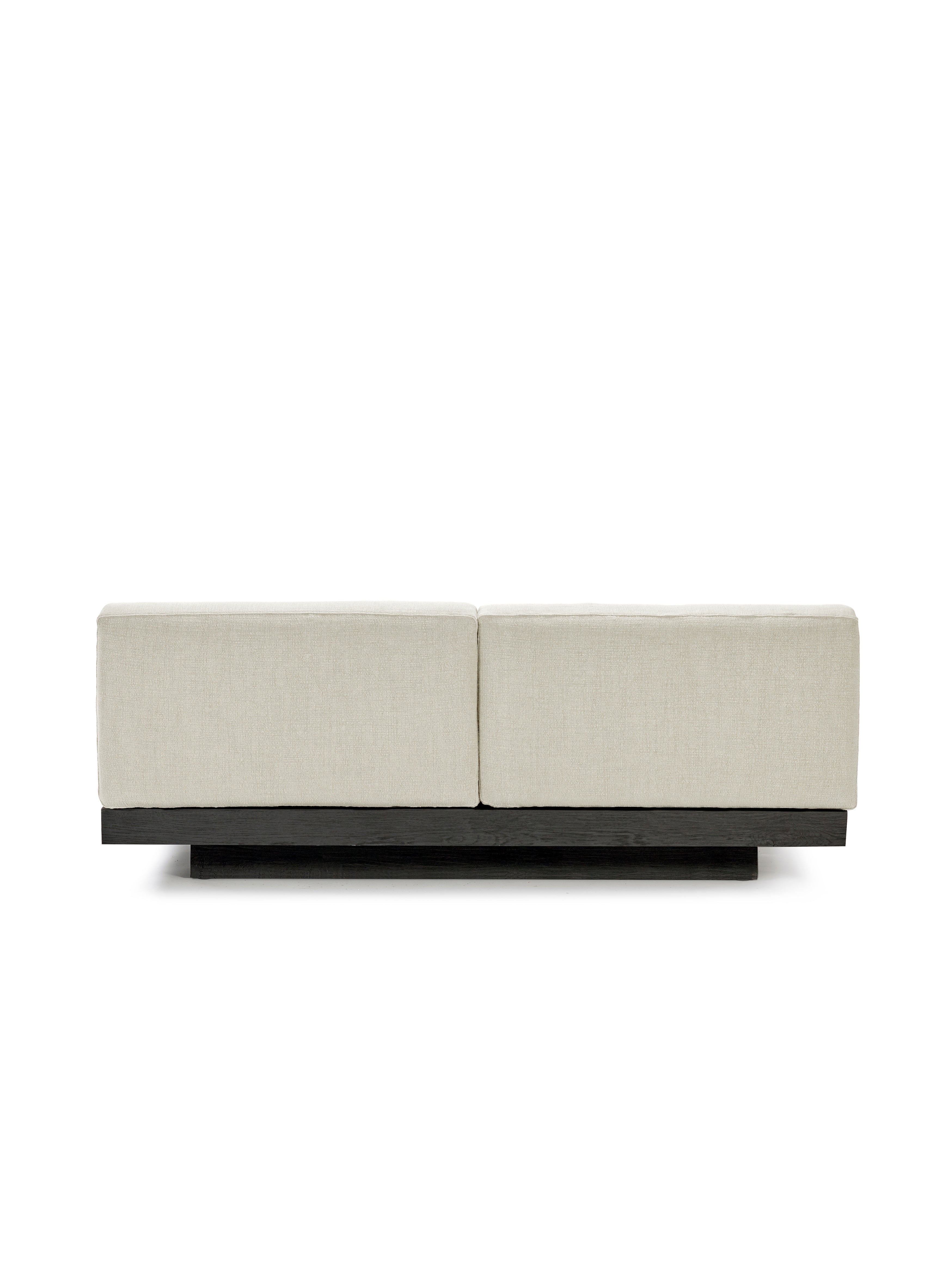 Rudolph Beige 2-seater sofa