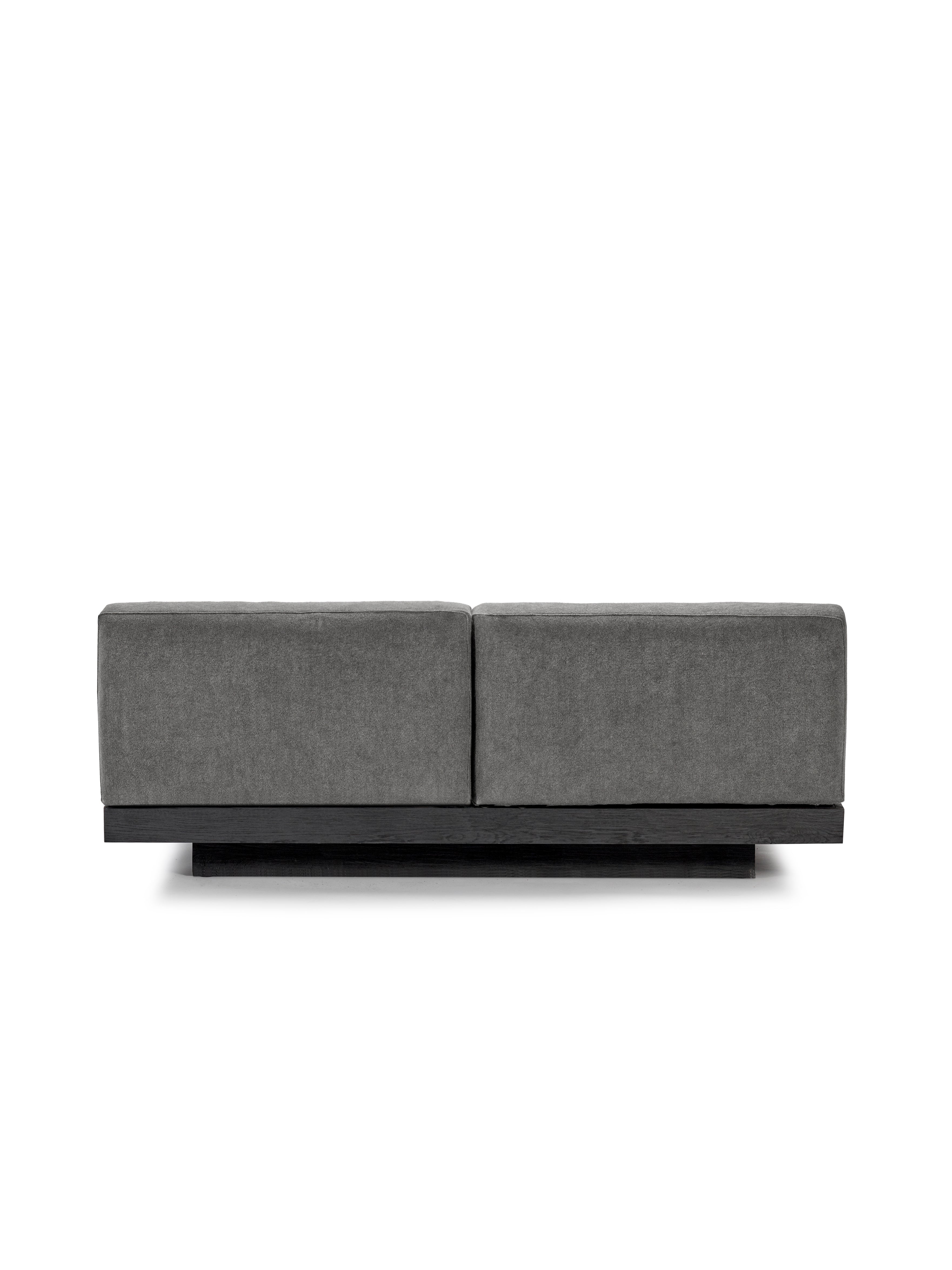 Rudolph Smoke 2-seater sofa