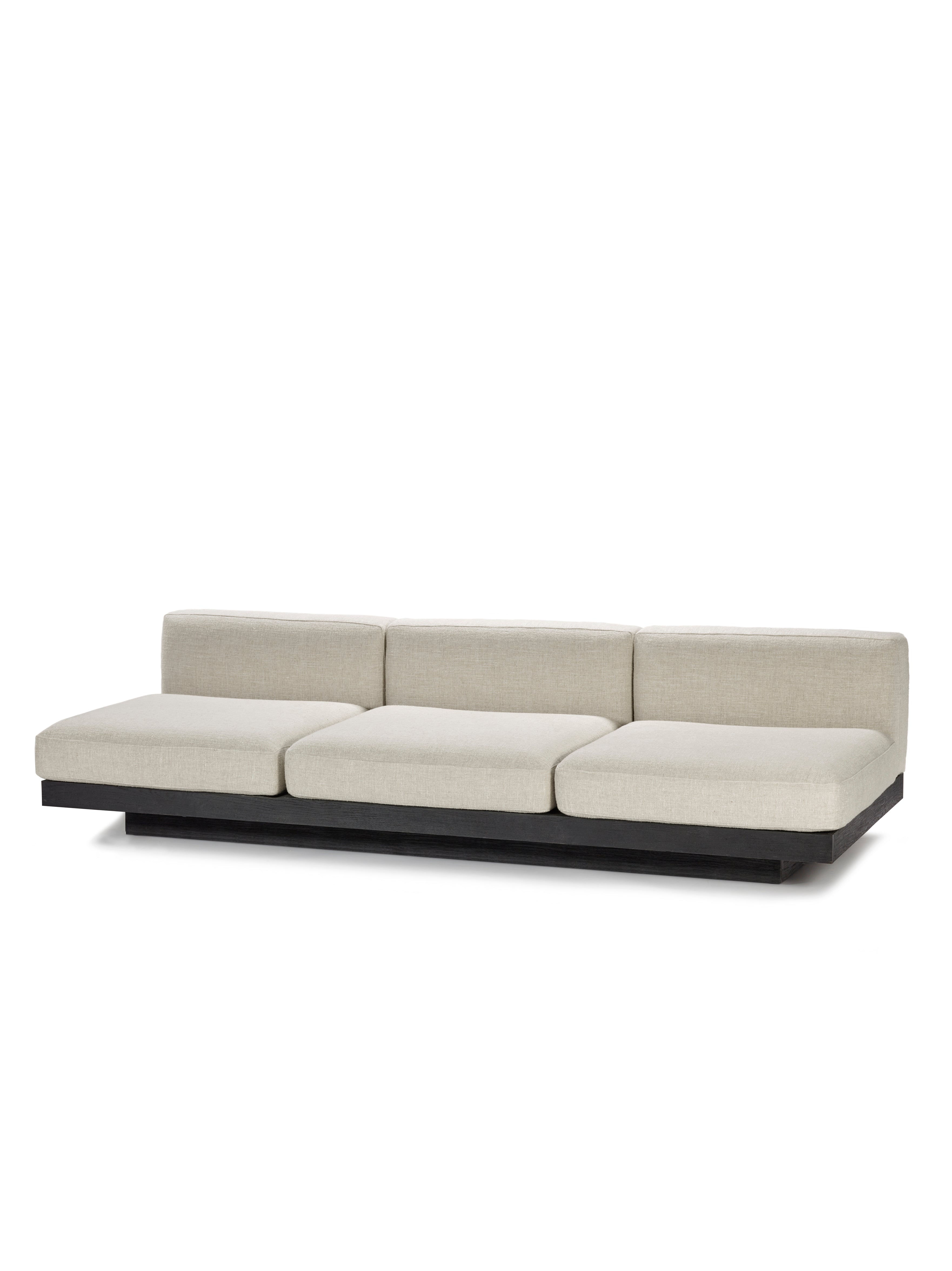 Rudolph Bone 3-seater sofa