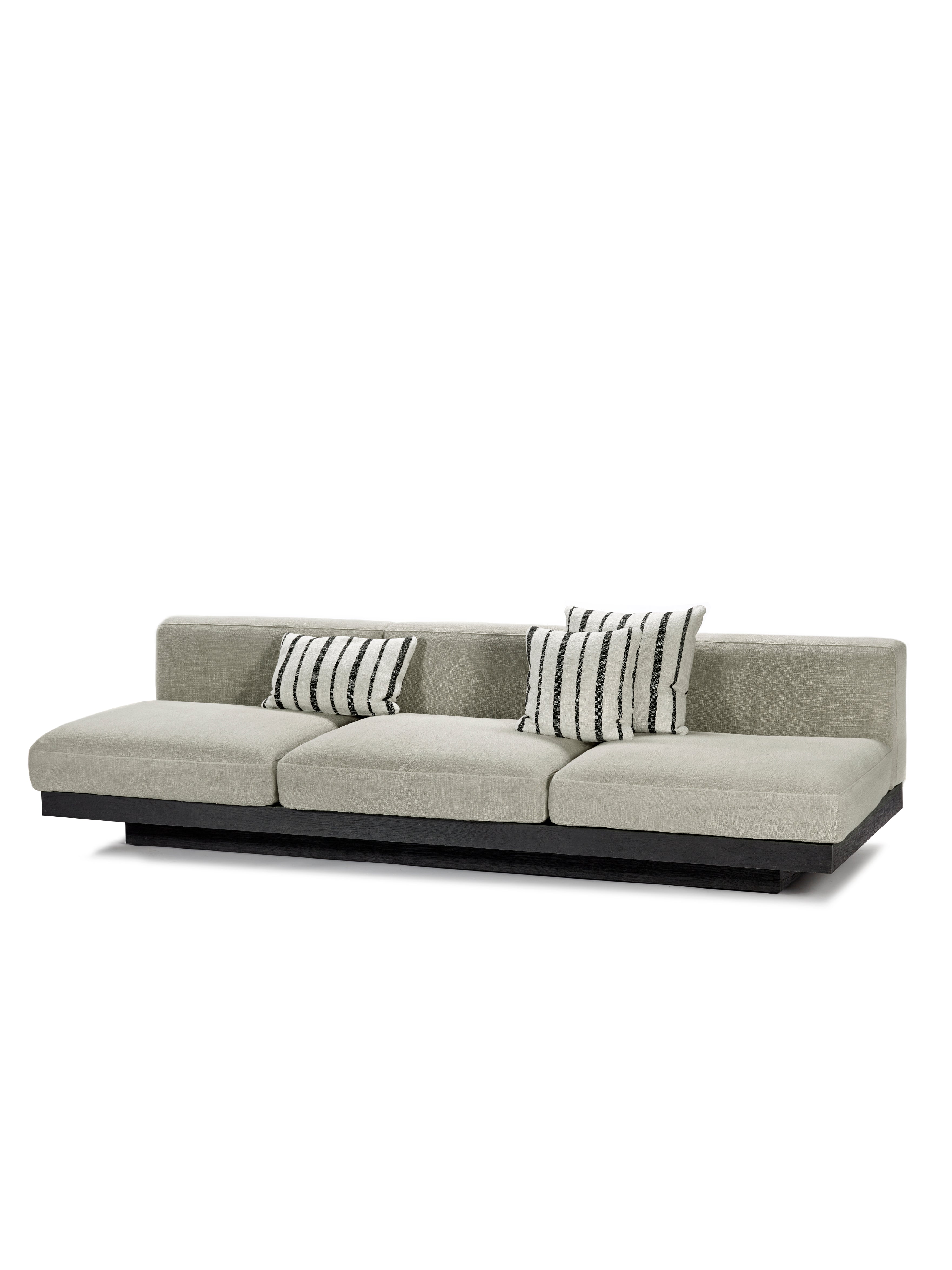 Rudolph Sand 3-seater sofa