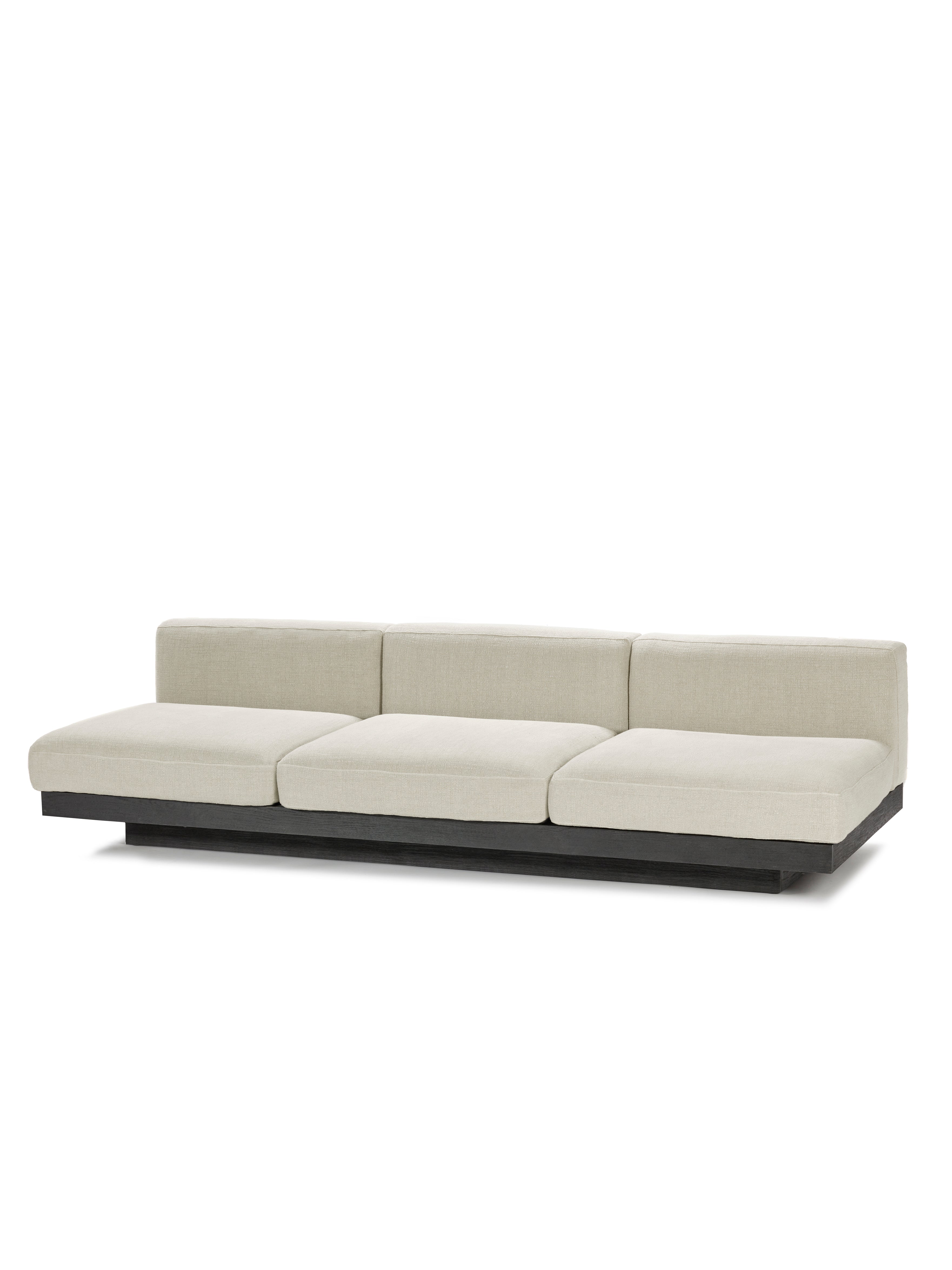 Rudolph Beige 3-seater sofa