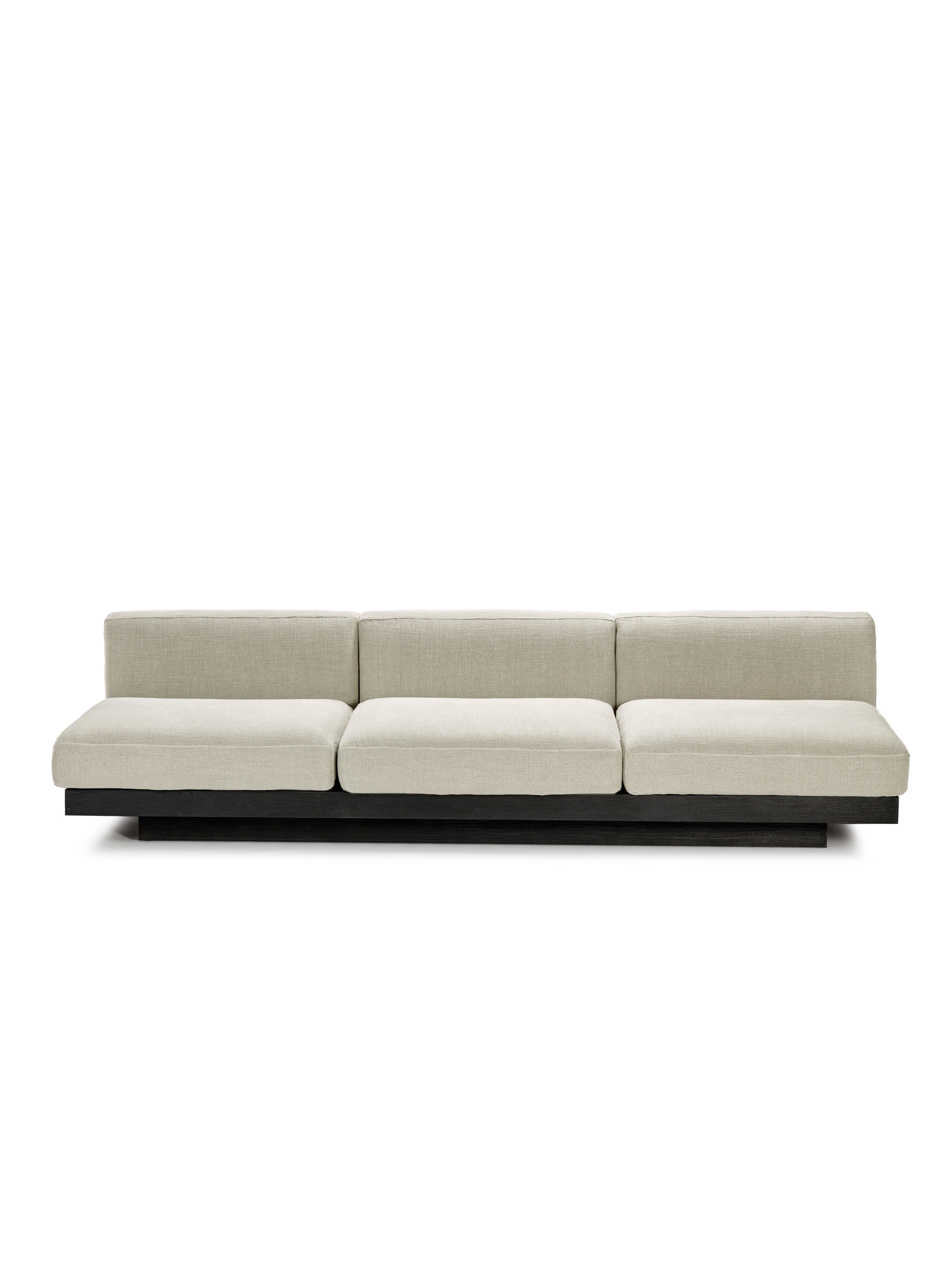 Rudolph Beige 3-seater sofa