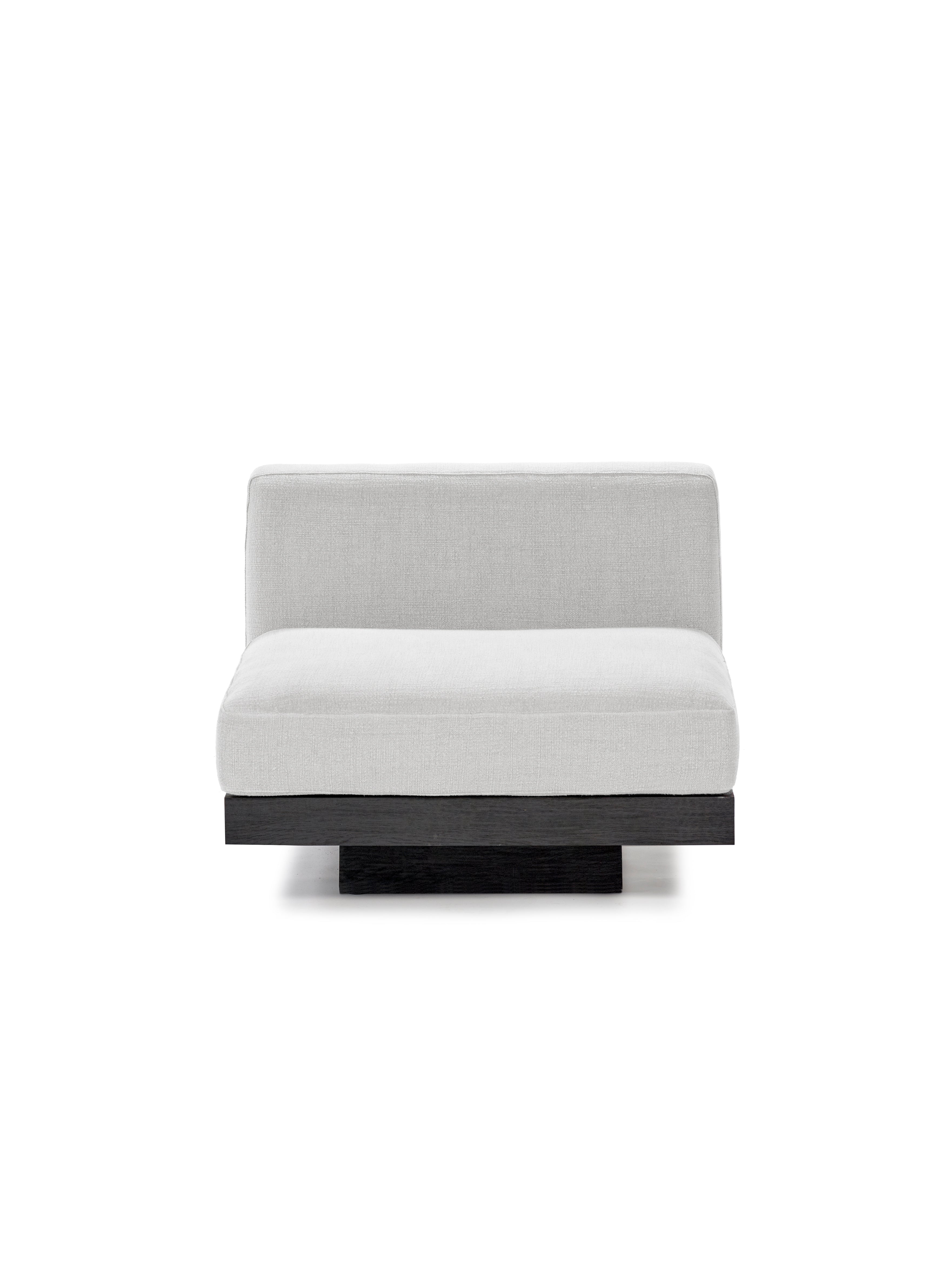 Rudolph White 1-seater sofa