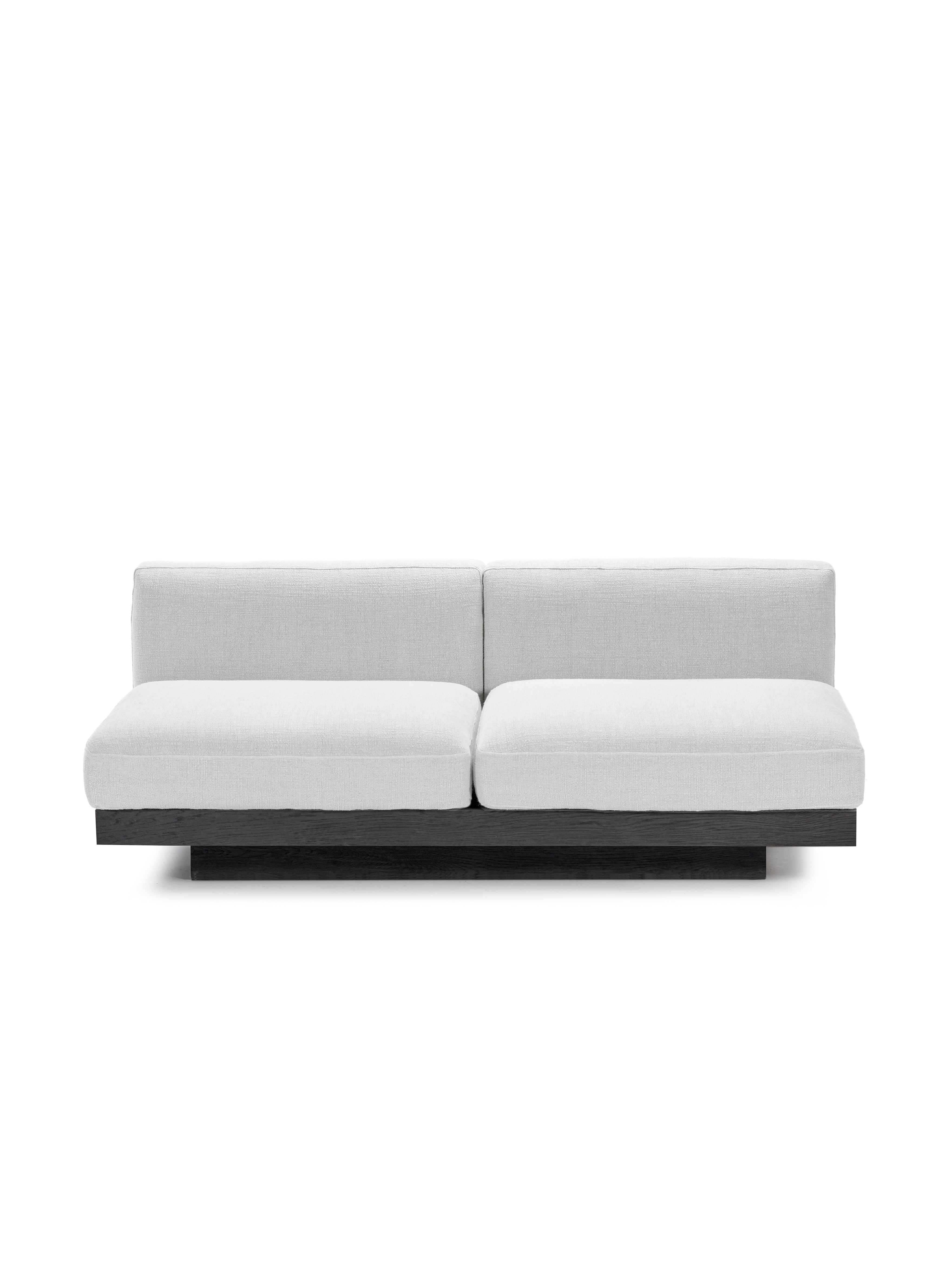 Rudolph White 2-seater sofa