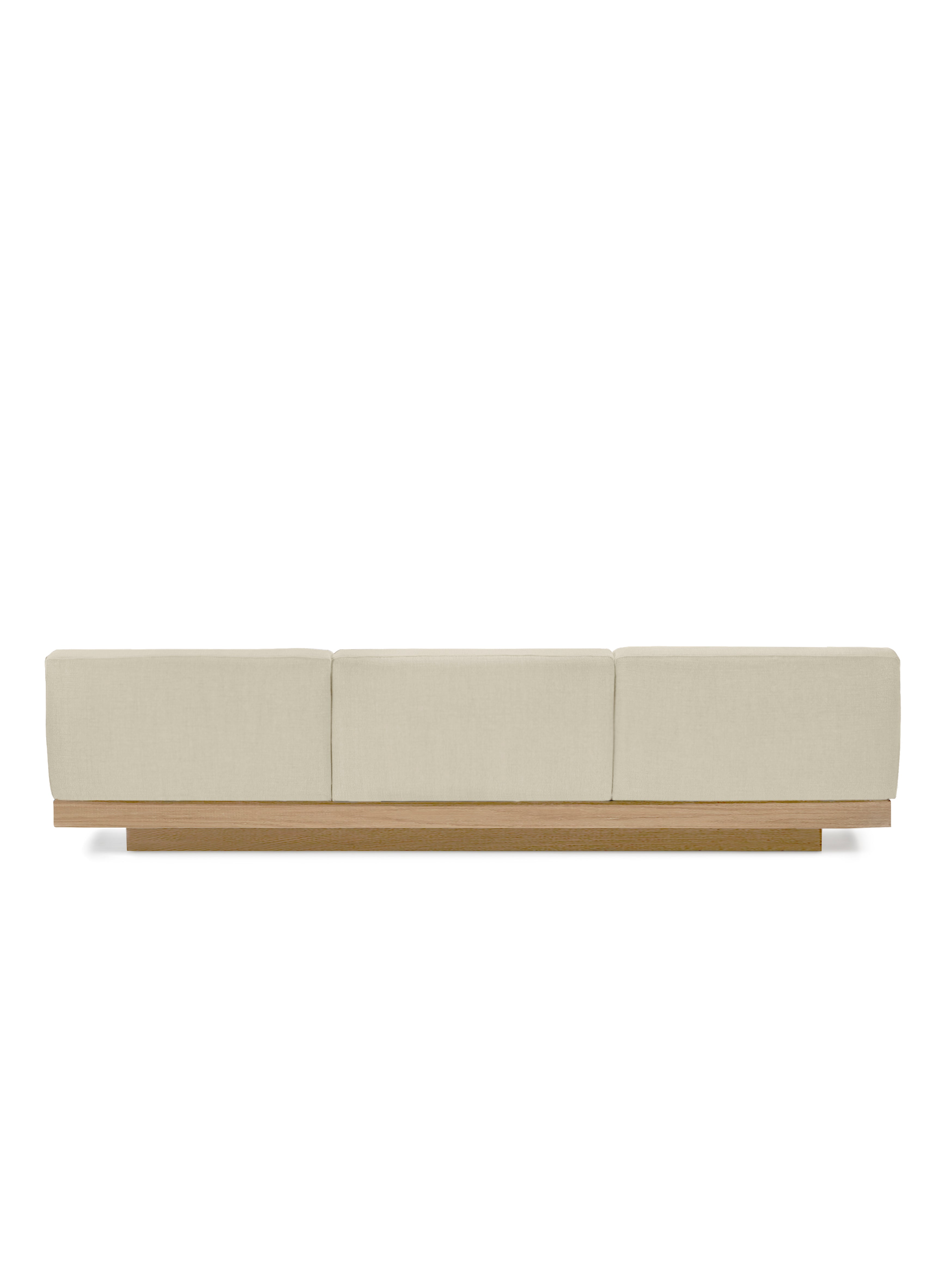 Rudolph Chalk 3-Seater Outdoor Sofa
