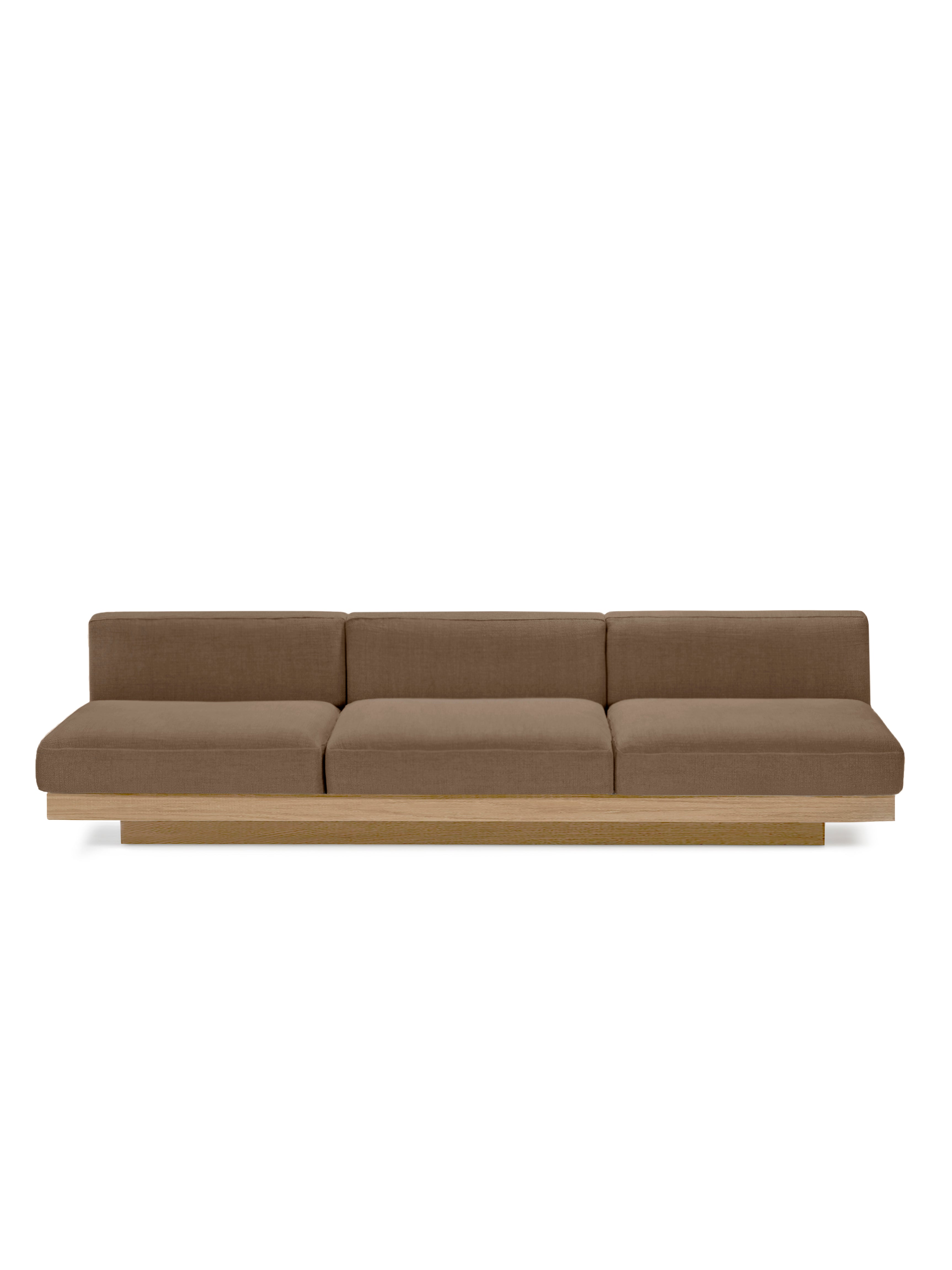 Rudolph Camel 3-seater outdoor sofa